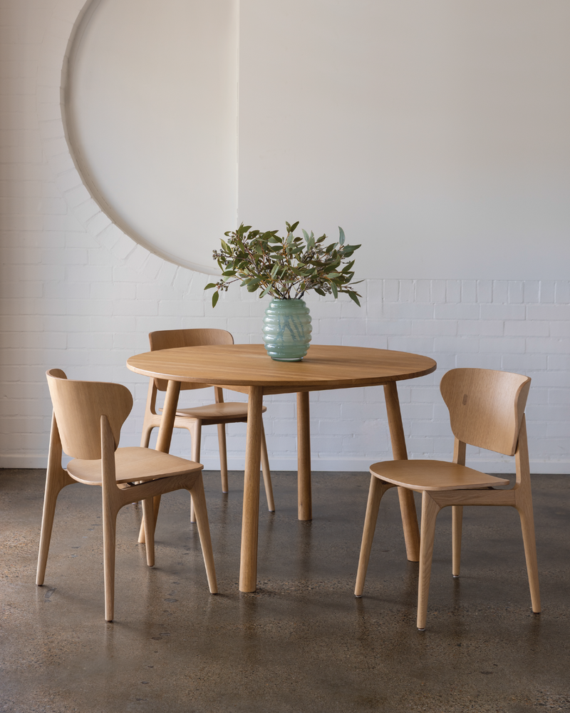 Forest Dining Table Round - Oak Oiled