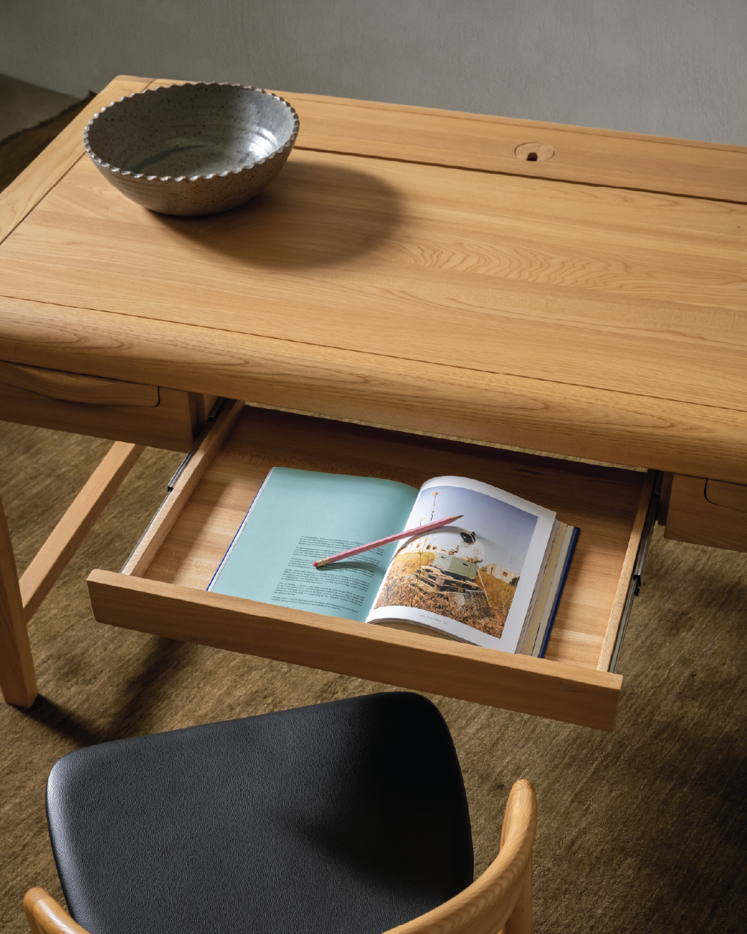 Kontor Office Desk - Elm