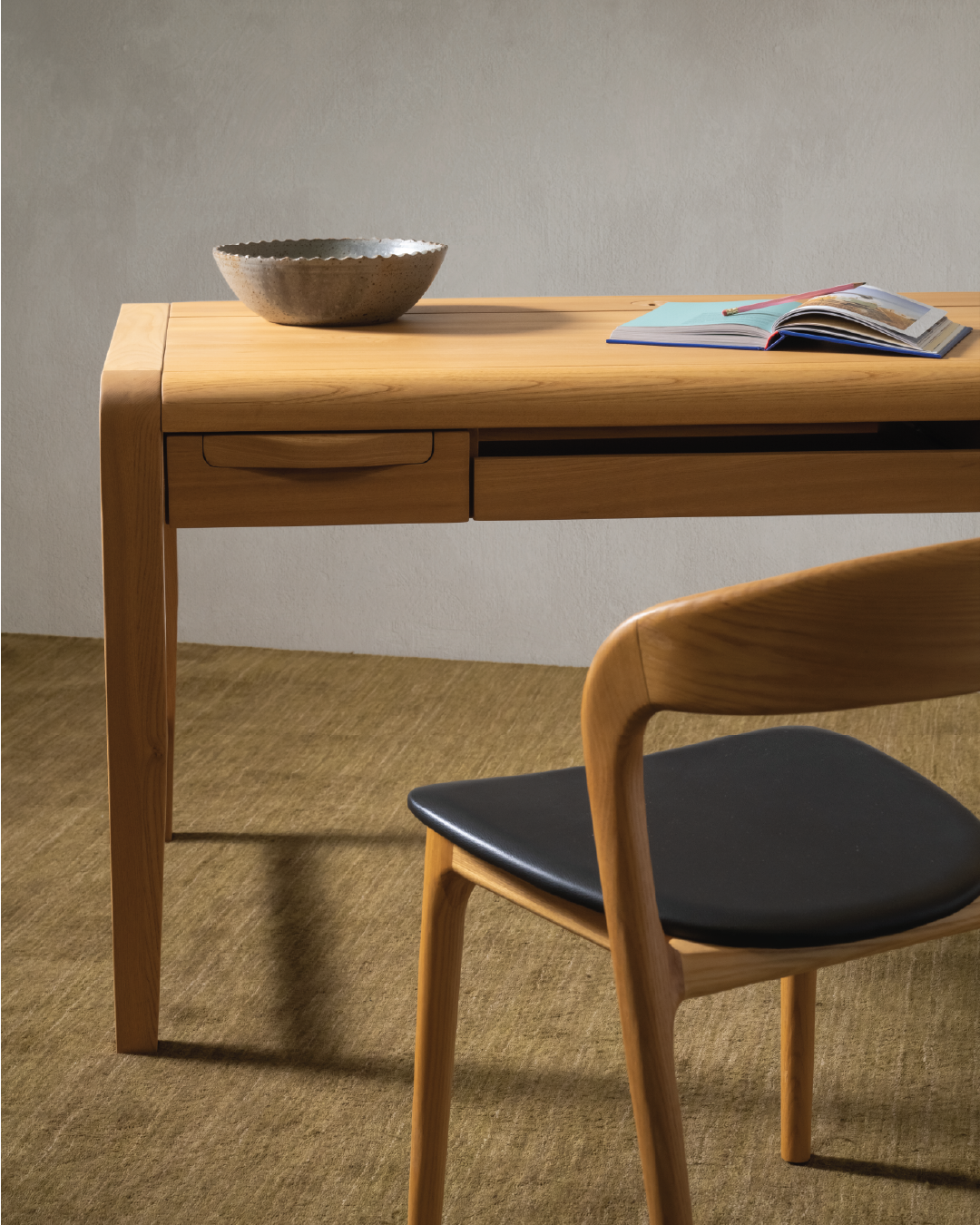 Kontor Office Desk - Elm