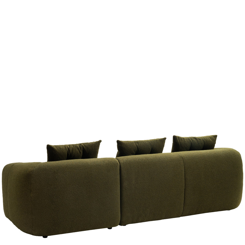 Kurva Sofa 4 Seat - Moss *Special Order*