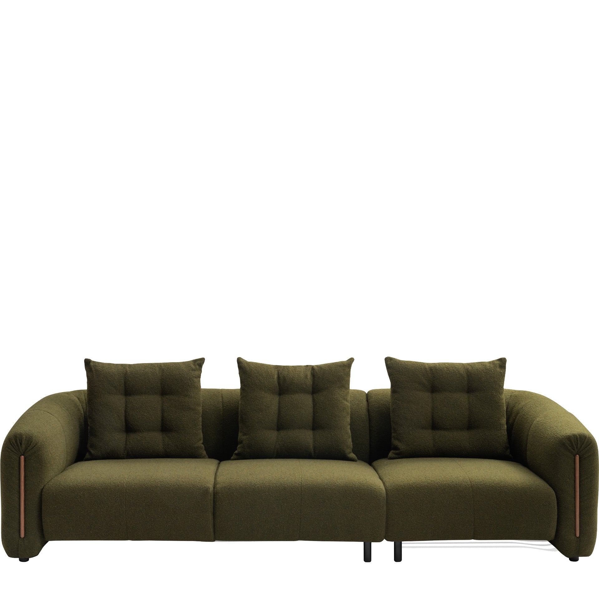 Kurva 4 Seat Sofa Moss