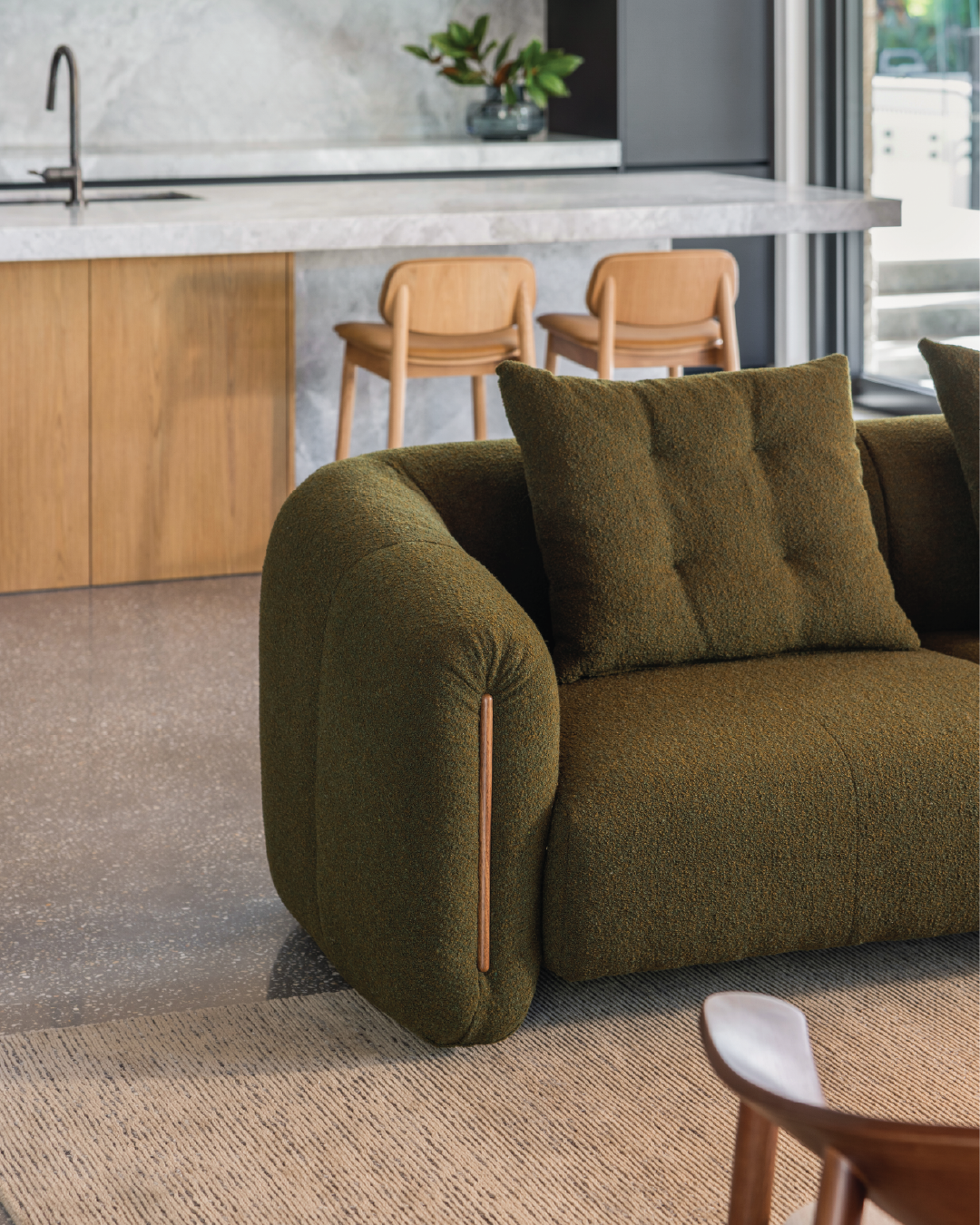 Kurva 3 Seat Sofa
