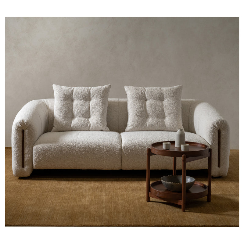 Kurva Sofa 3 Seat - Alabaster