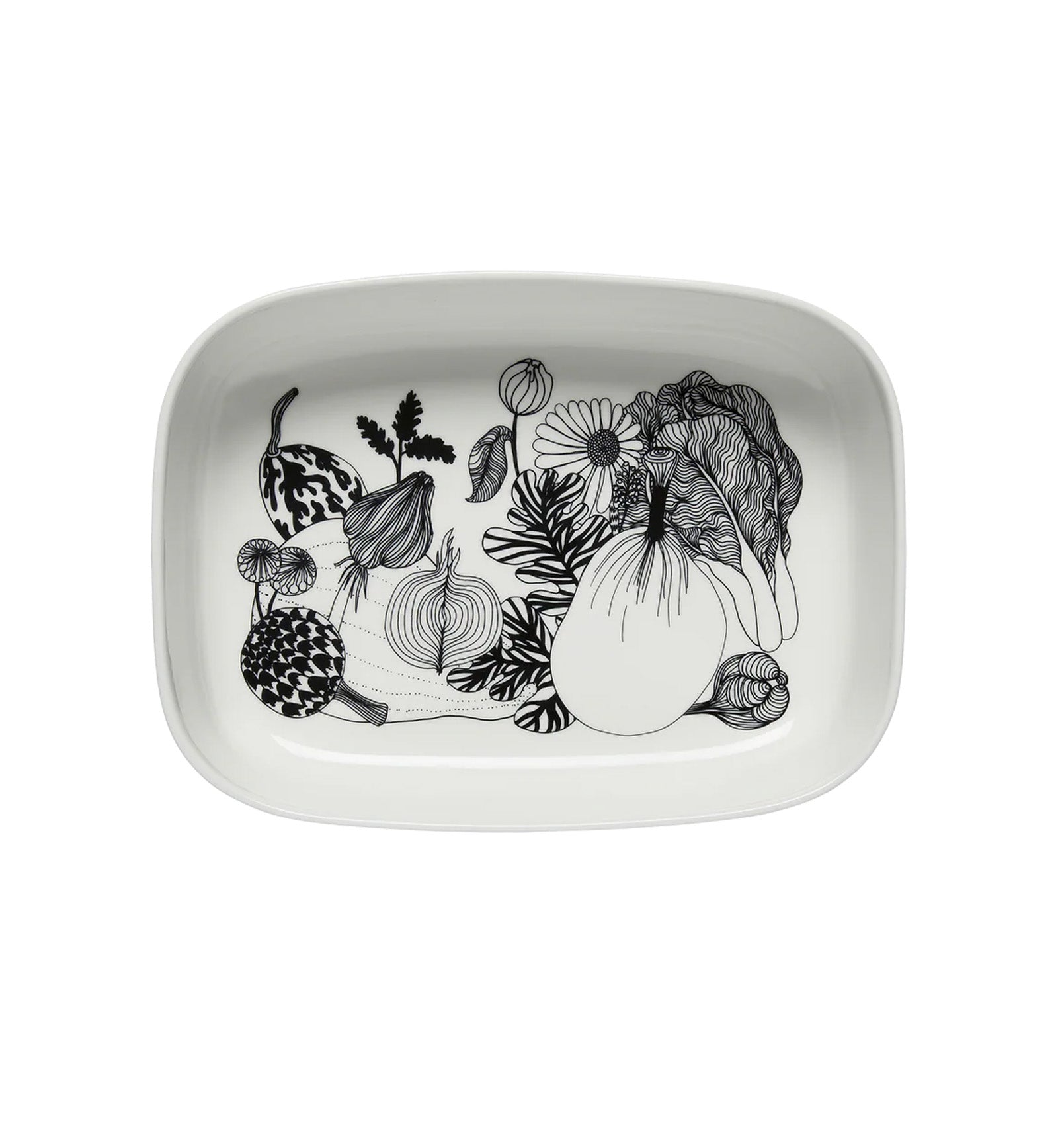 Marimekko Siirtolapuutarha Serving Dish