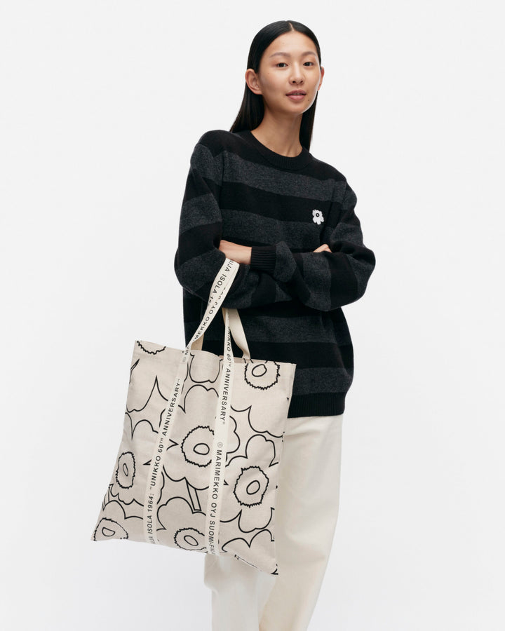 ★SALE Carrier Midi Unikko 60th トートバッグ Amazon | [マリメッコ] トートバッグ CARRIER MIDI PIIRTO