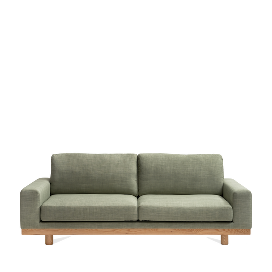 Metsa 3 Seat Sofa - Sage Green