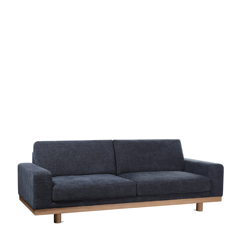 Metsa 3 Seat Sofa - Blue Smoke