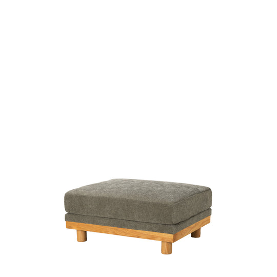 Metsa Sofa Foot Stool - Evergreen Fog