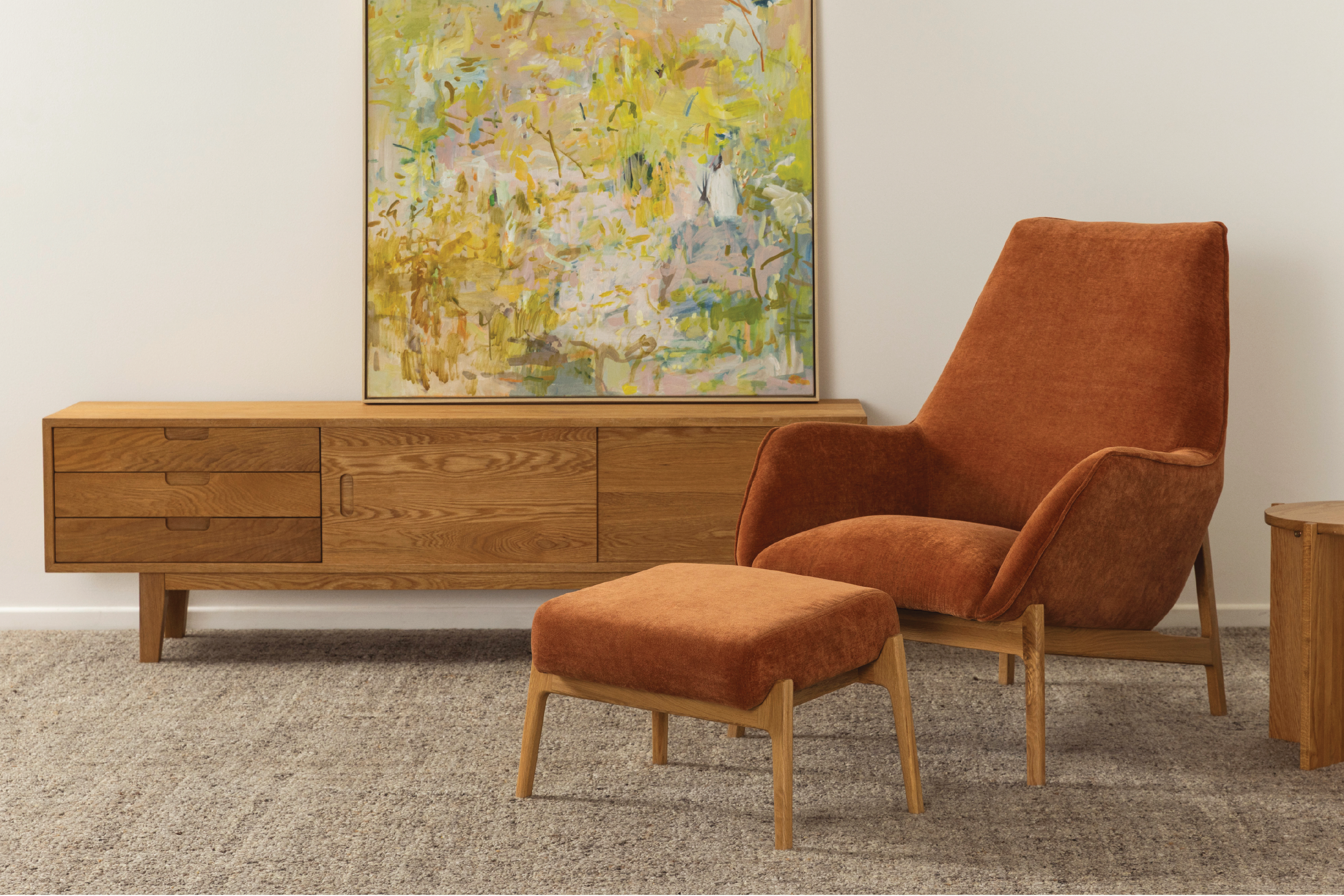 Metsa 04 Oak Credenza