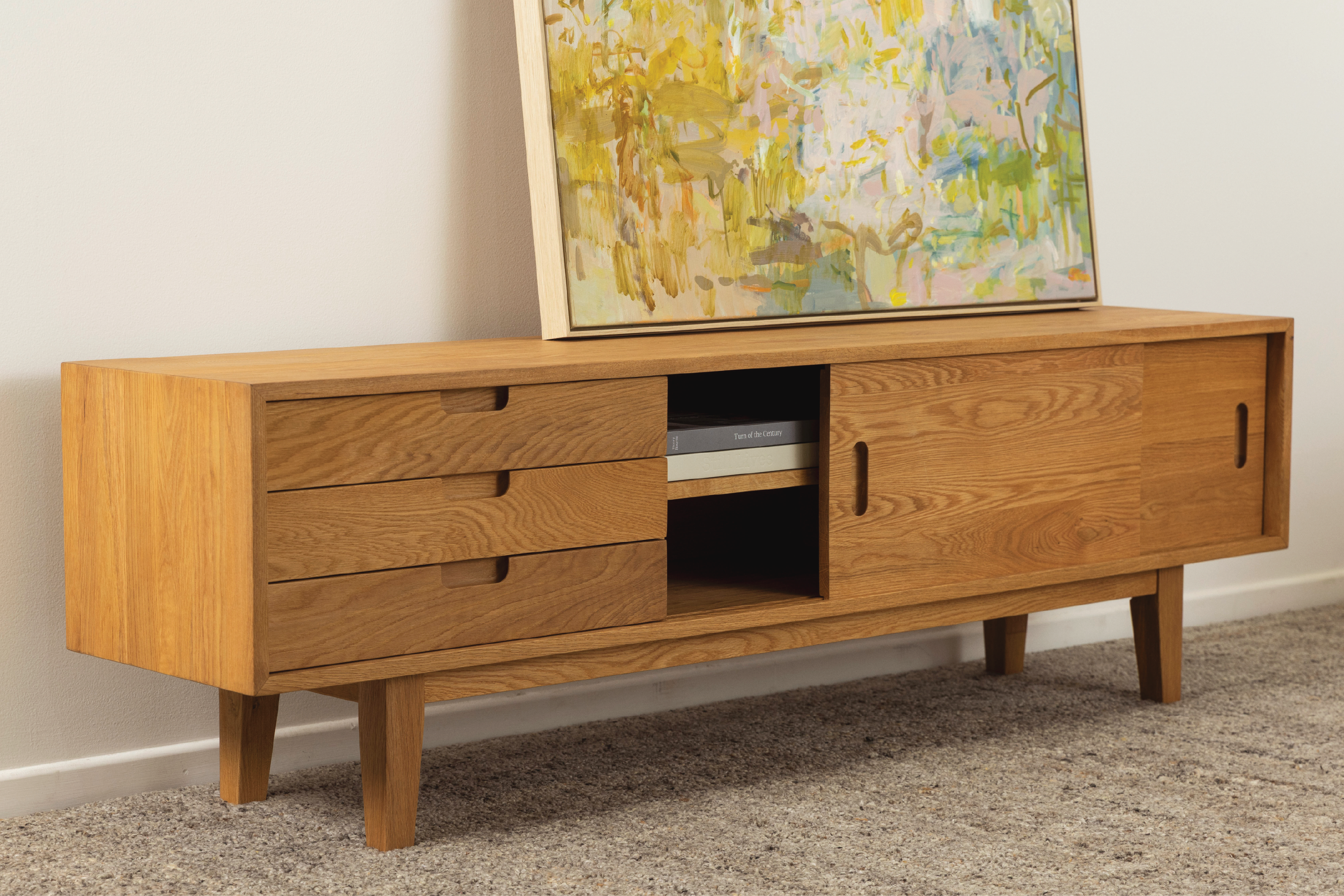 Metsa 04 Oak Credenza