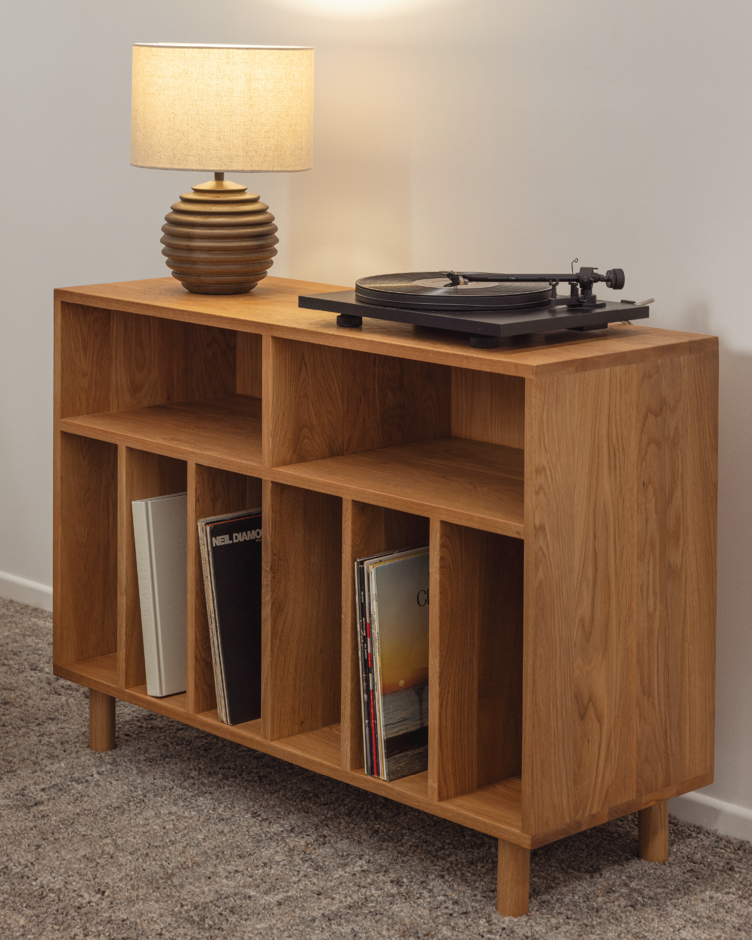 Metsa Oak Audio Console