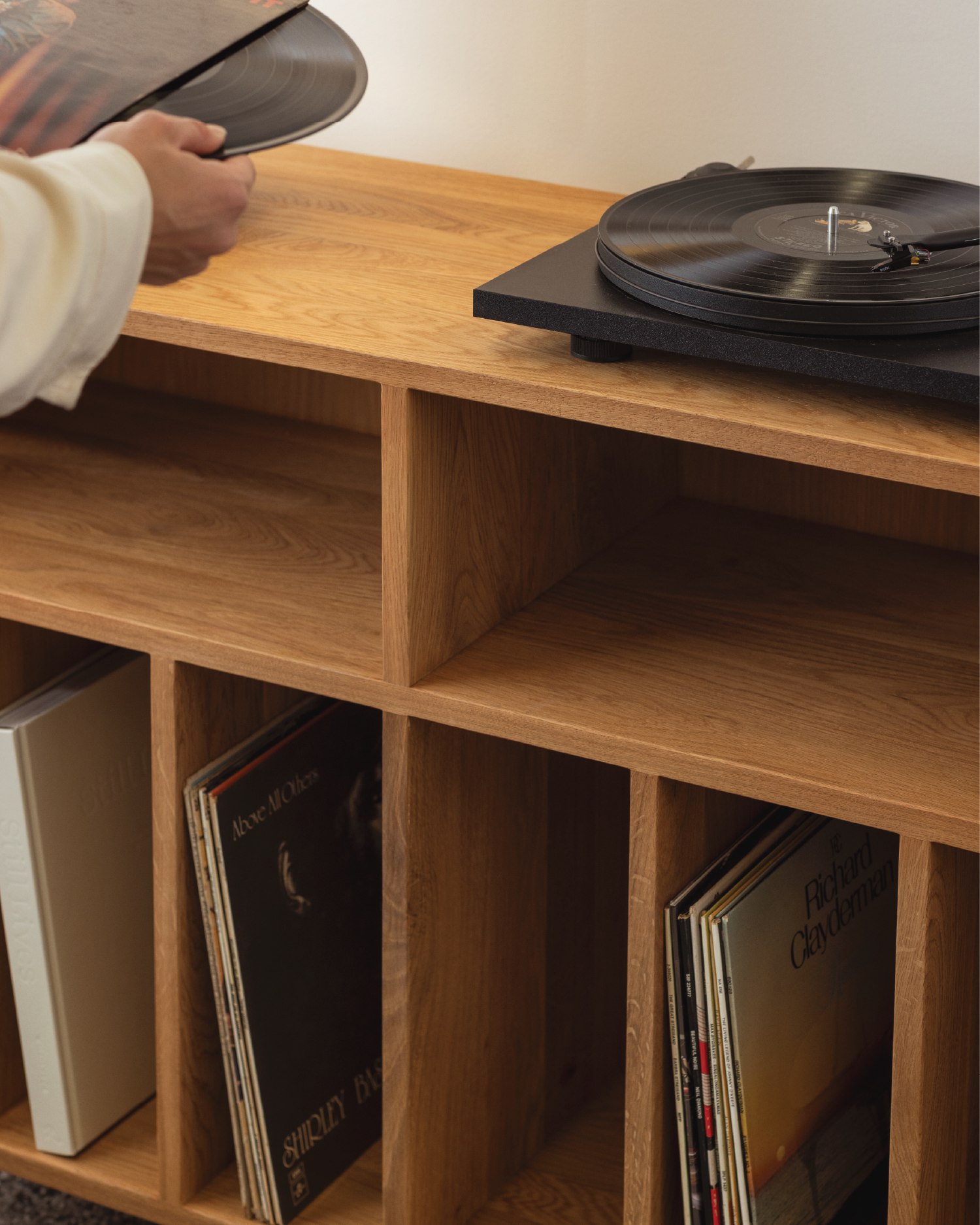 Metsa Oak Audio Console