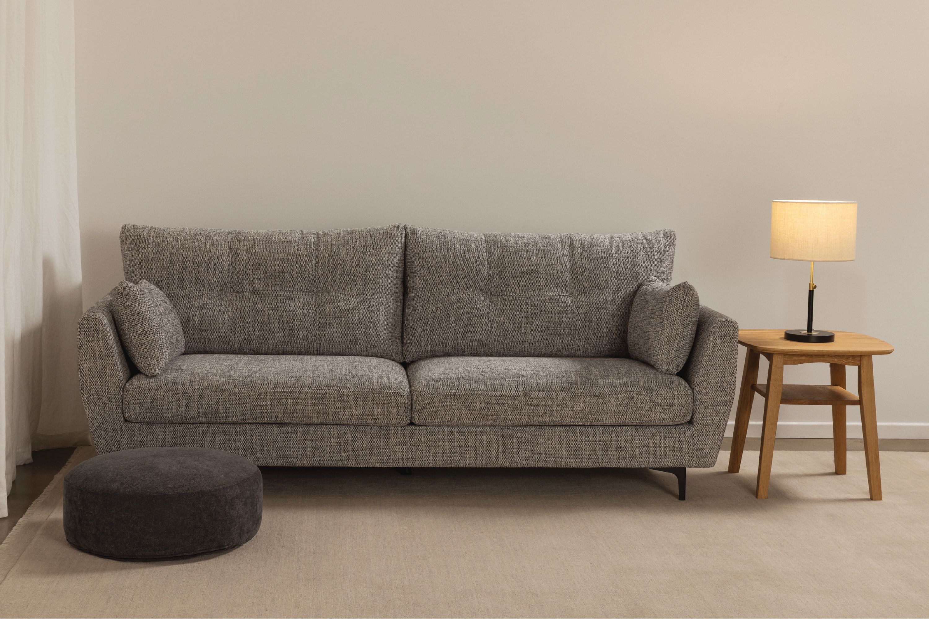 Metsa Sofa Small Ottoman Shadow