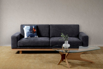 Metsa 3 Seat Sofa - Blue Smoke