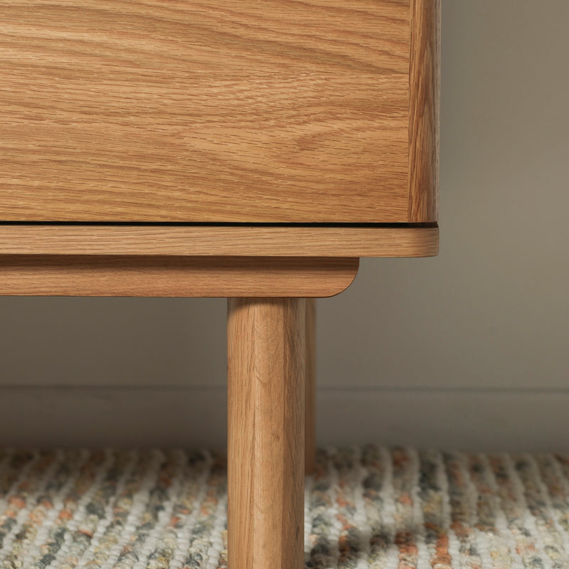 Orrma Wide Chest of 6 Drawers - Oak Nat