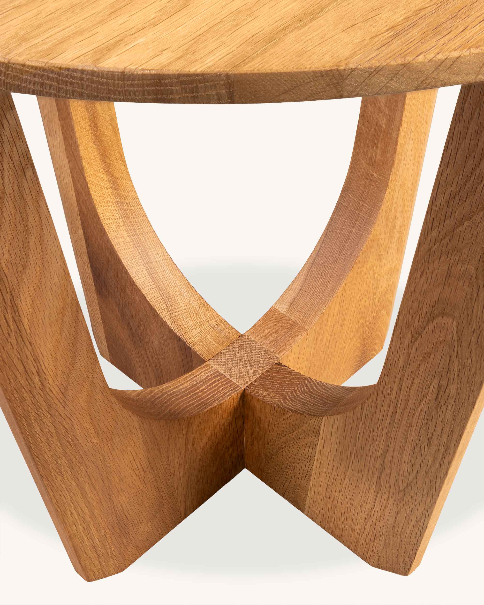 Forest Aalto Side Table - Oak Oiled