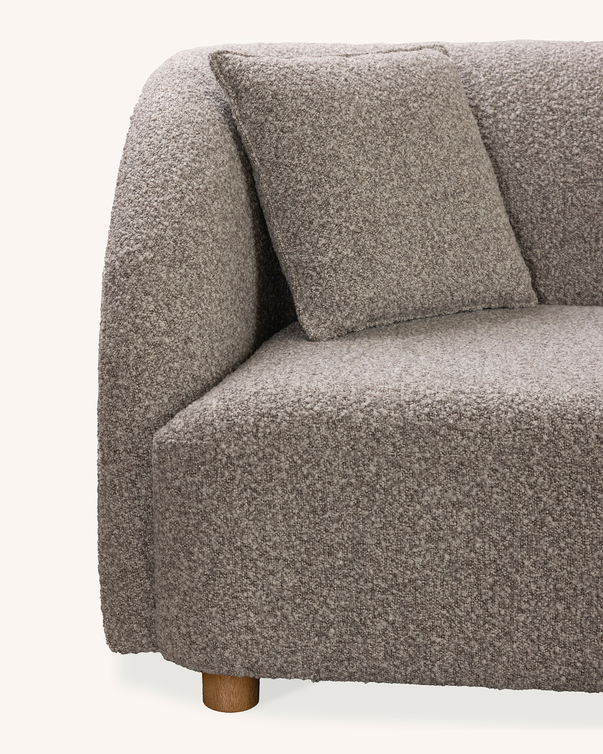 Arc 3 Seat Sofa Pumice