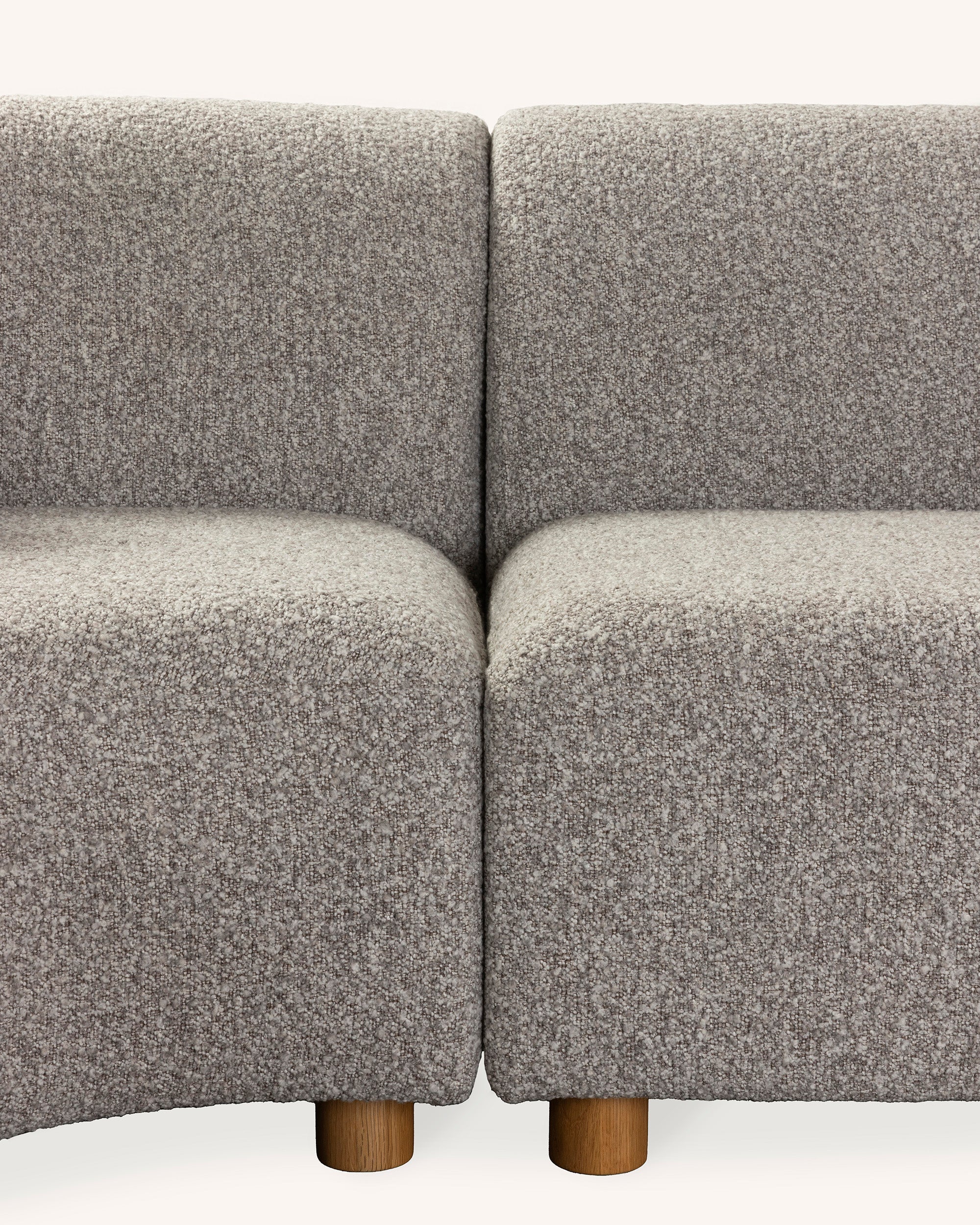 Arc Modular Sofa Right Chaise Pumice