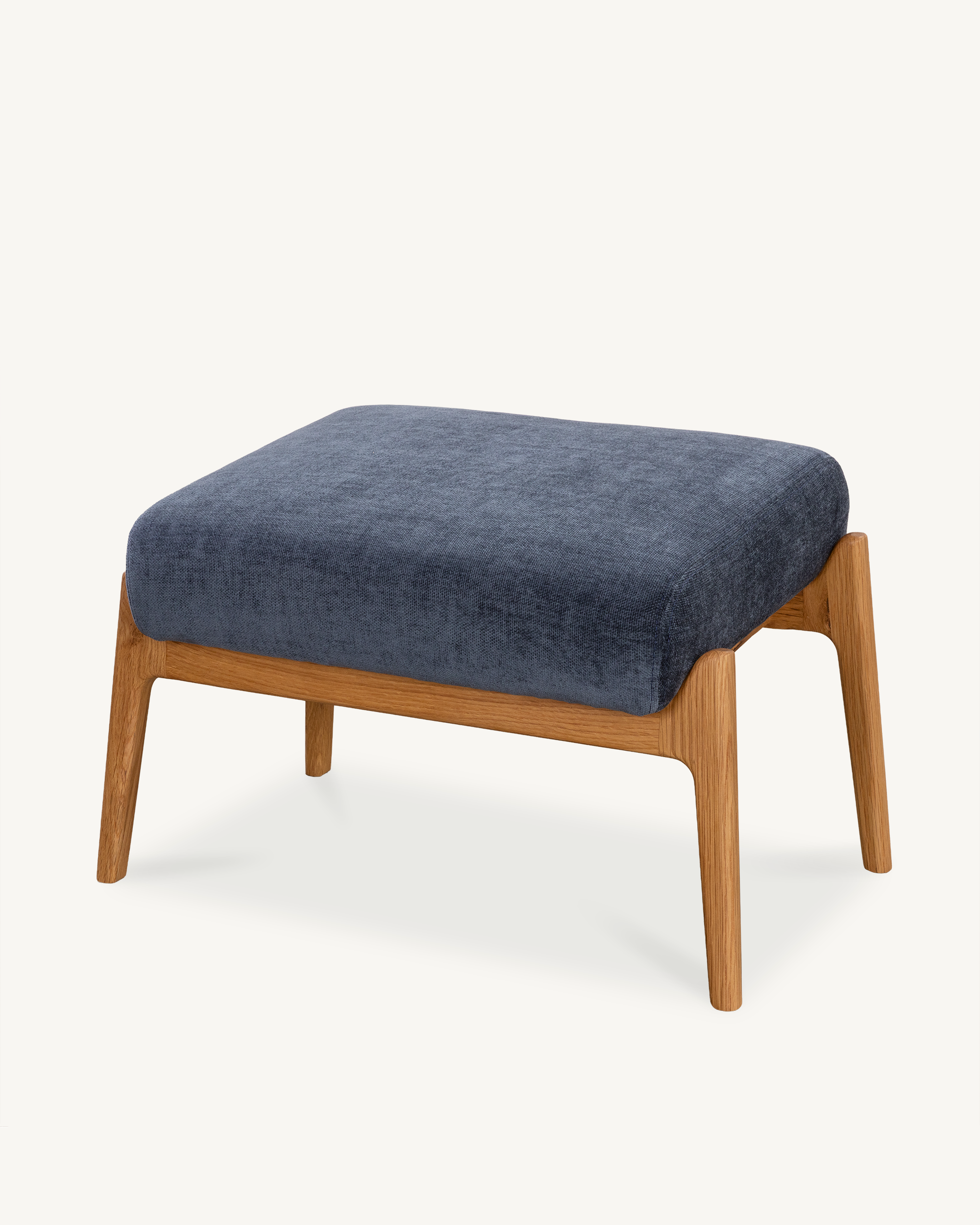 Arna Foot Stool - Baltic Blue