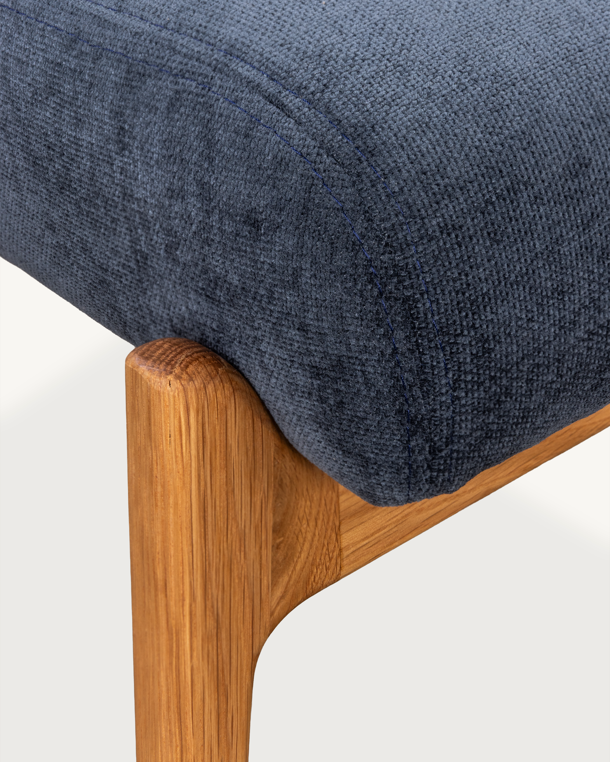 Arna Foot Stool - Baltic Blue