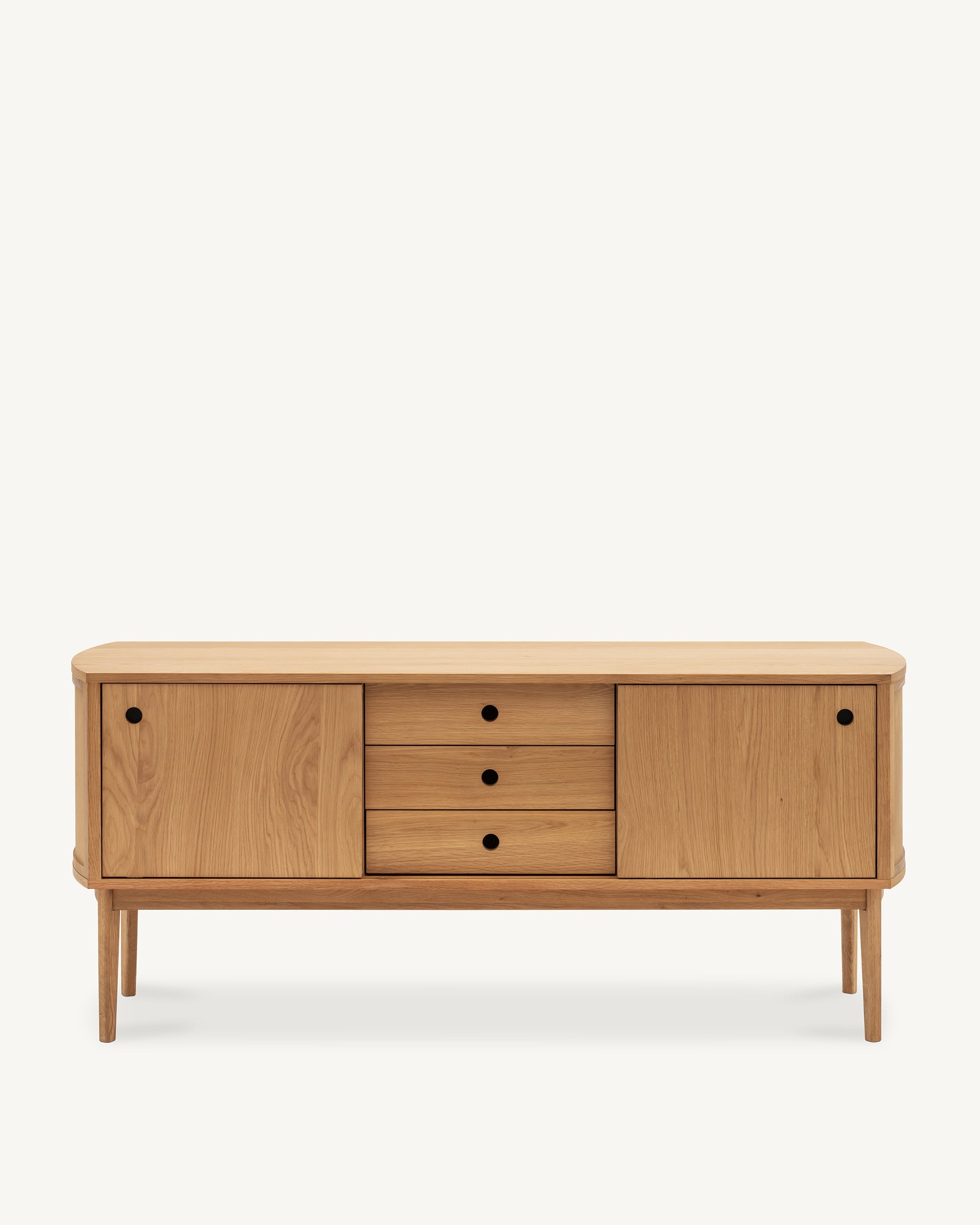 Arna Curve Oak Sideboard