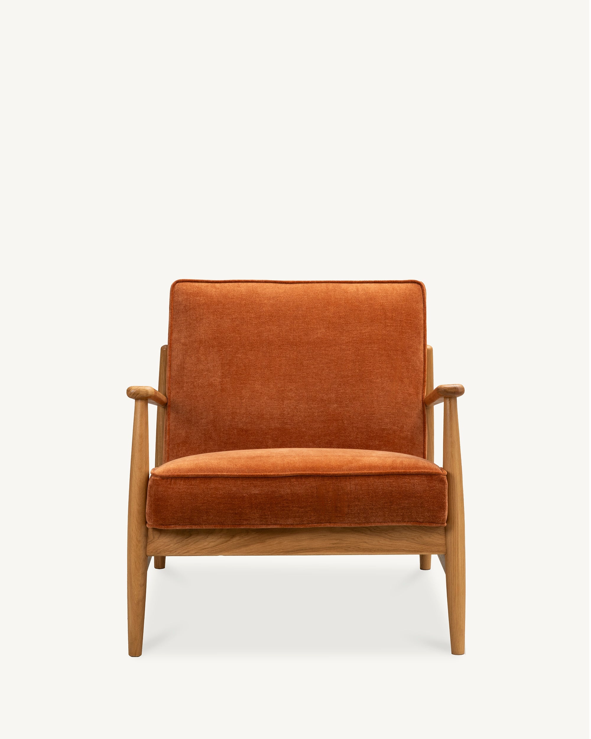Arna Lounge Chair Rust
