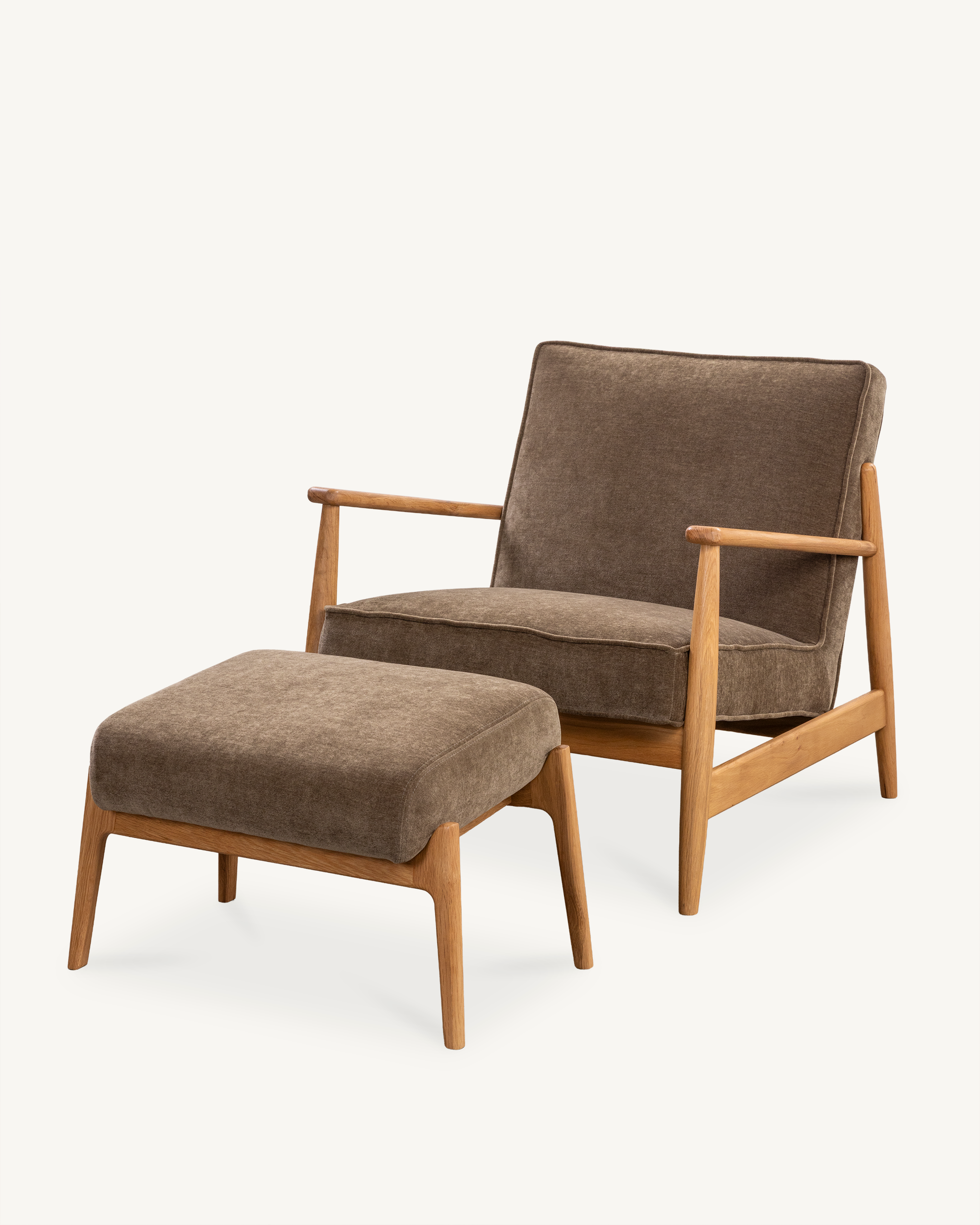 Arna Lounge Chair - Olive