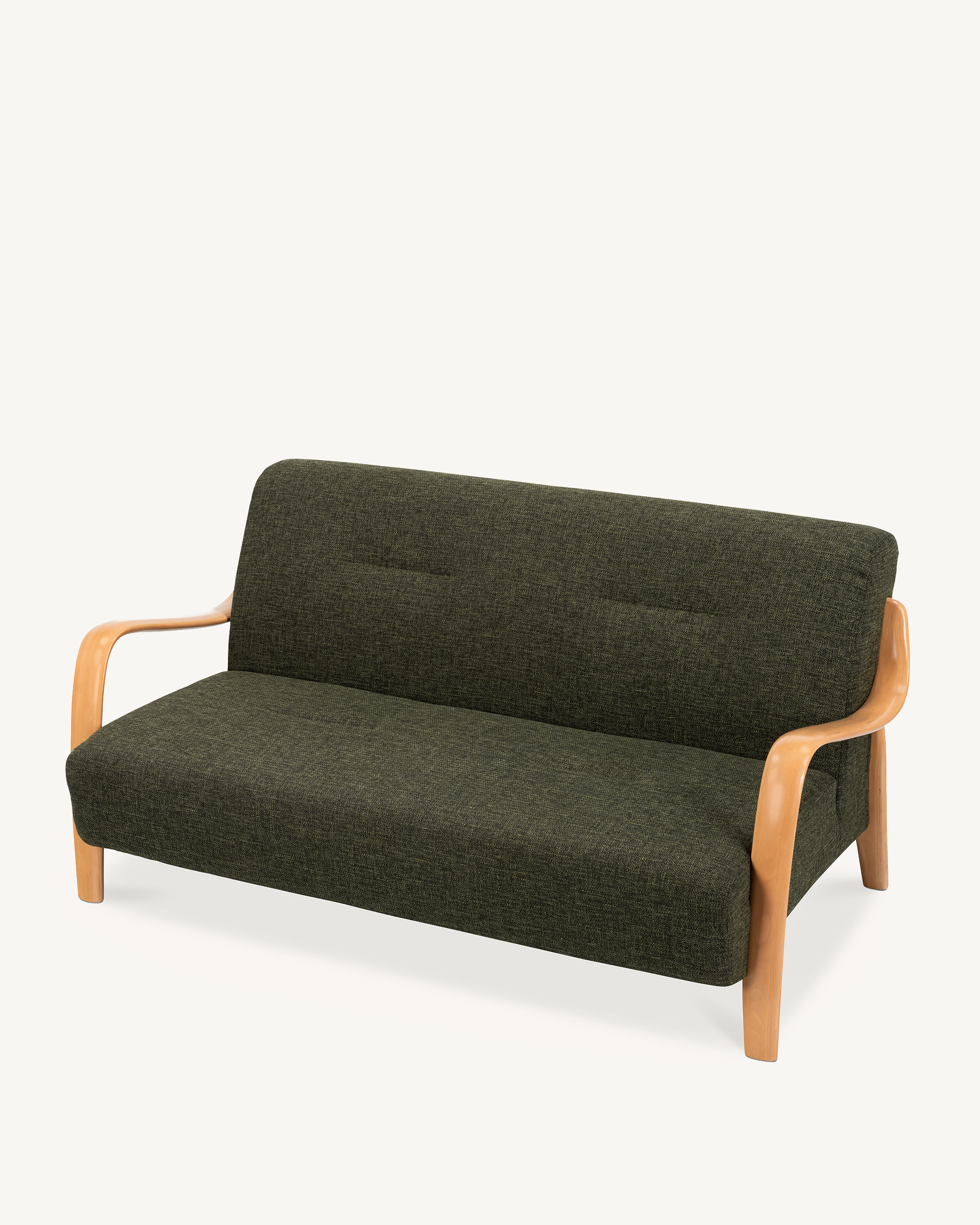 Beech Sofa 2 Seater - Forest Green - Special Order