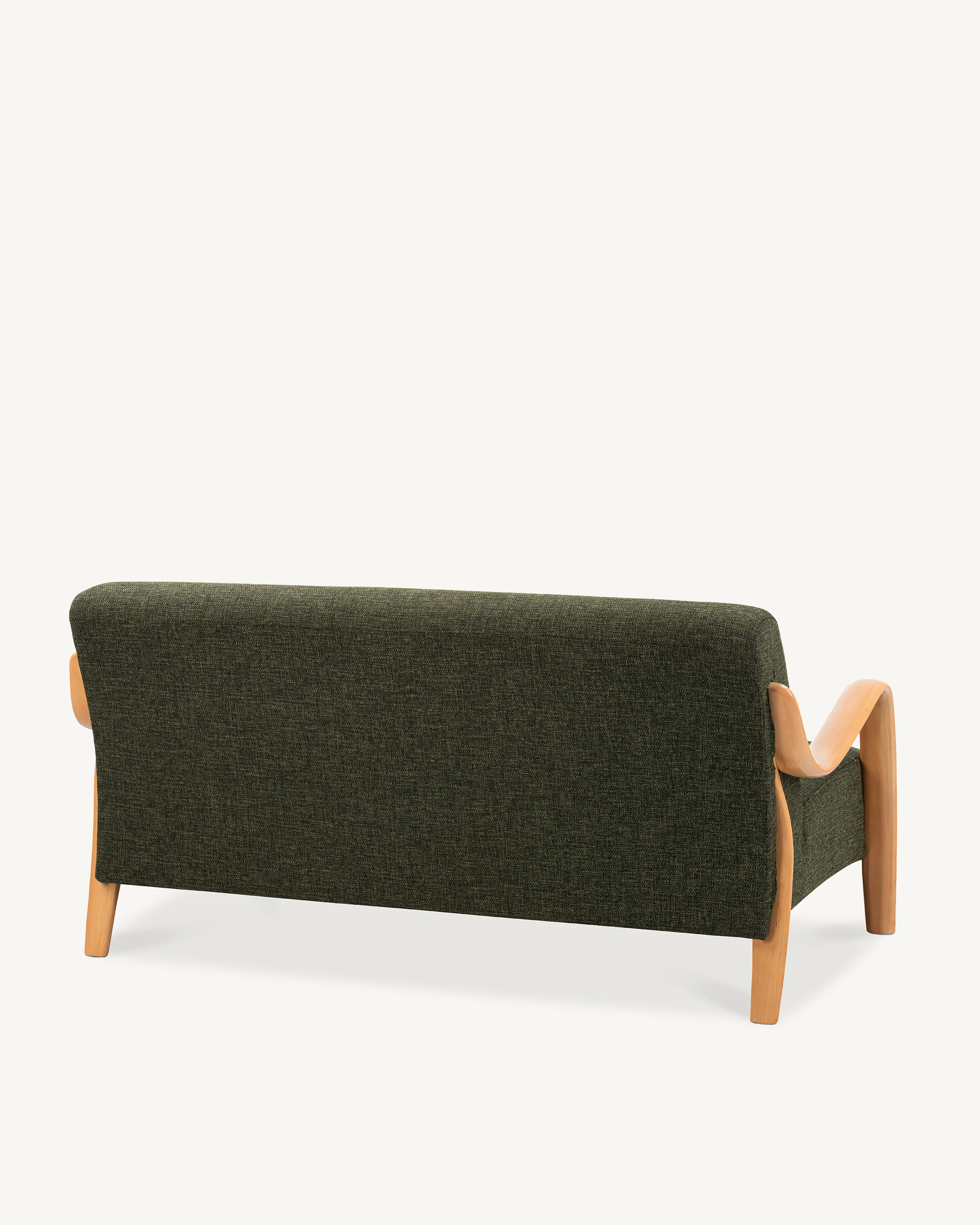 Beech Sofa 2 Seater - Forest Green - Special Order