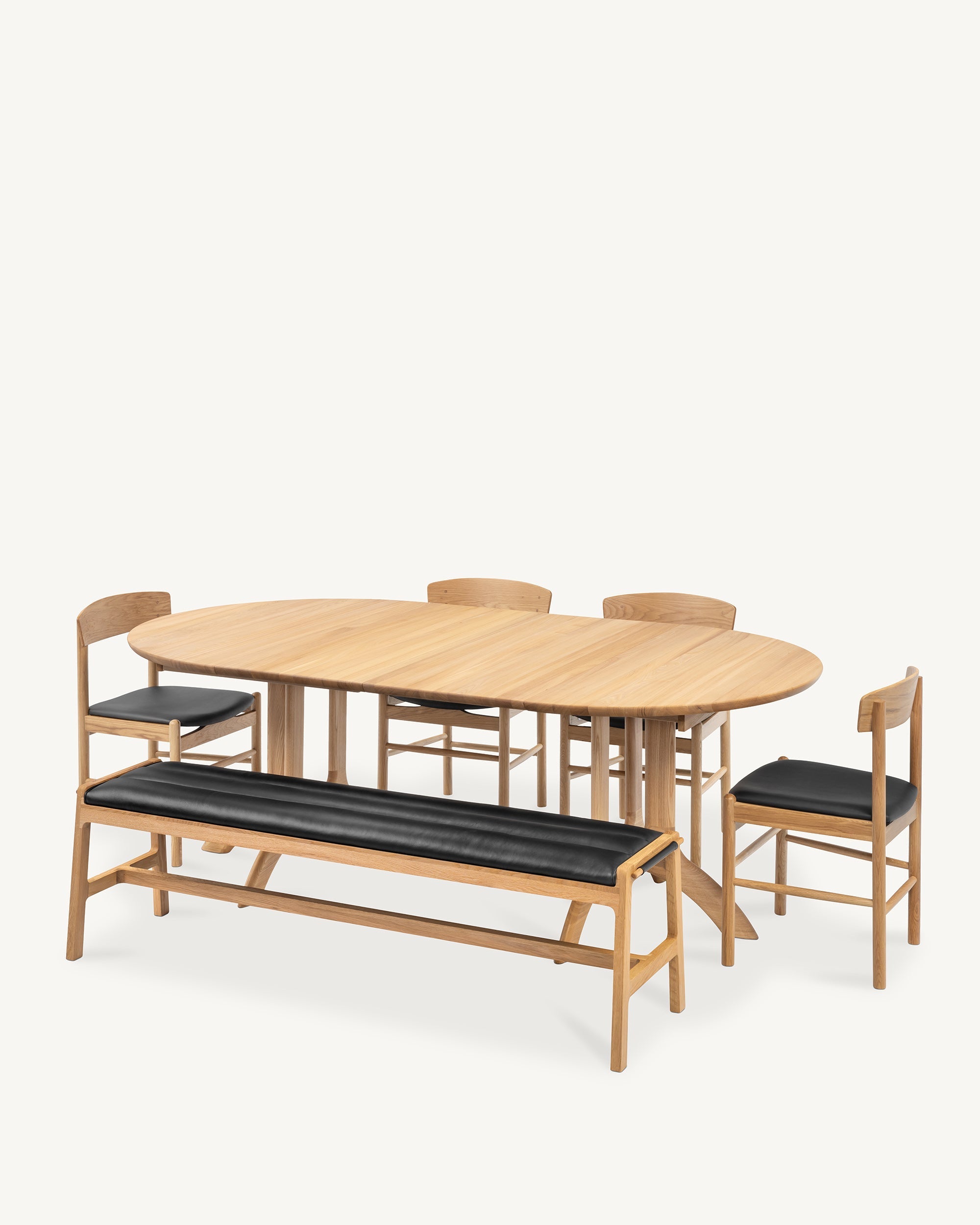 Extendable Solid Timber Dining Table