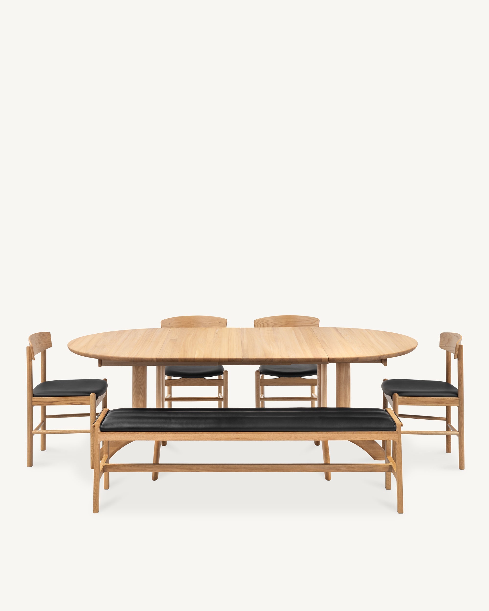 Extendable Solid Timber Dining Table