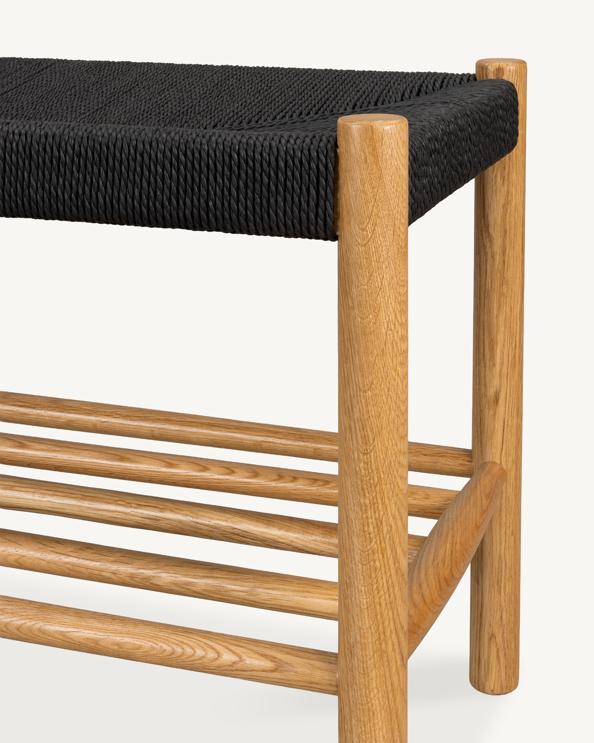 Forest Paper Cord Bench