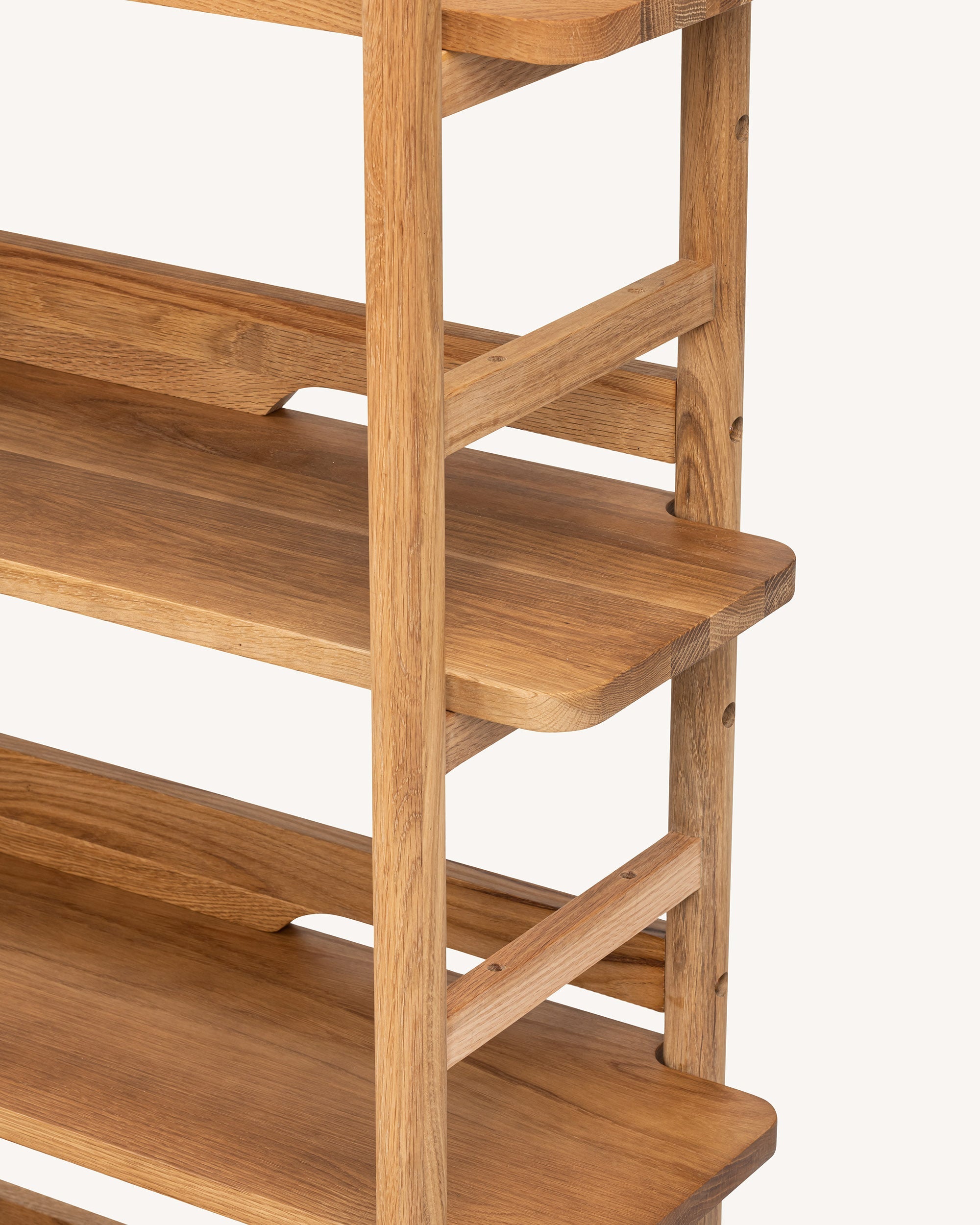 Forest 01 Solid Oak Bookcase