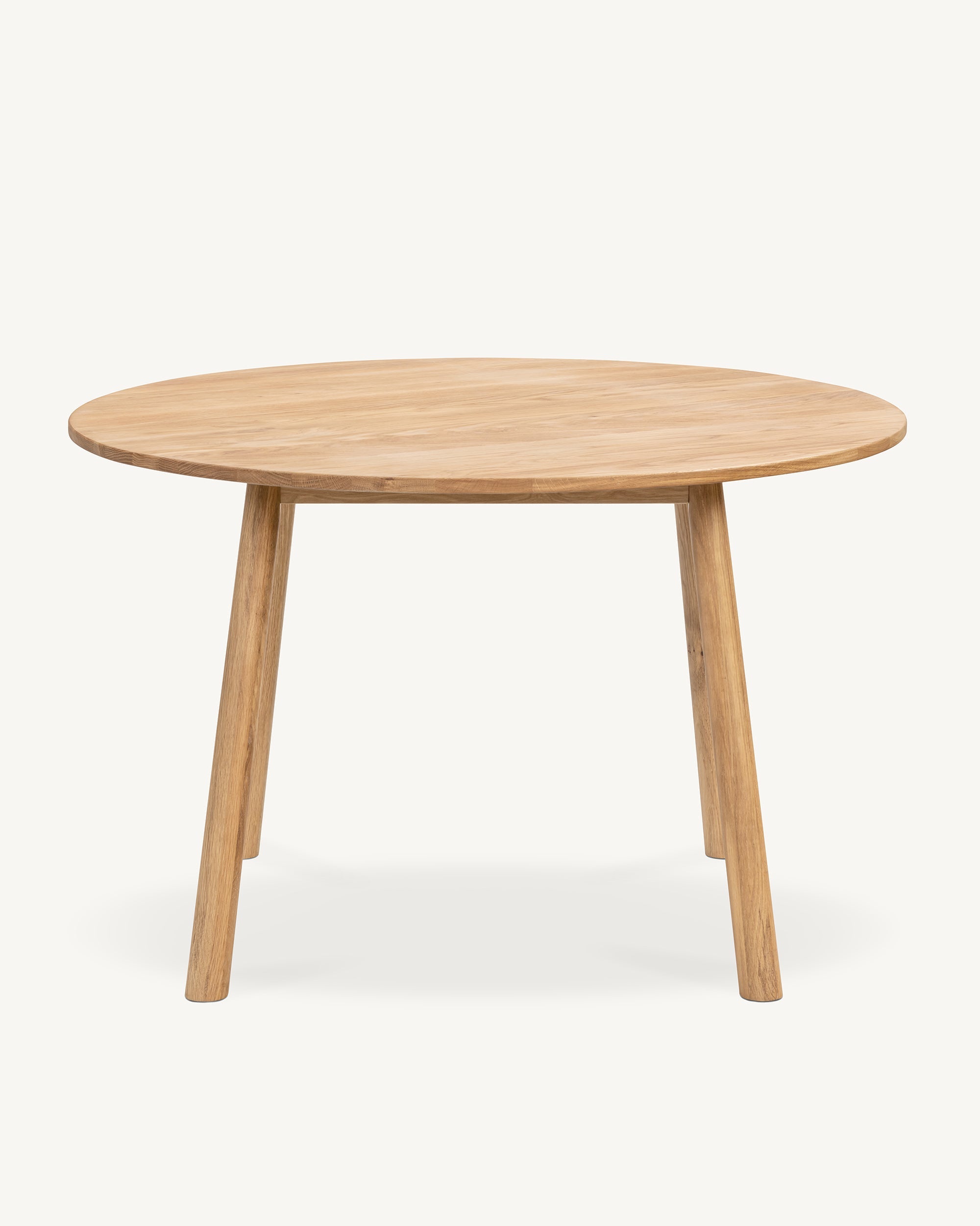 Forest Solid Oak Round Dining Table