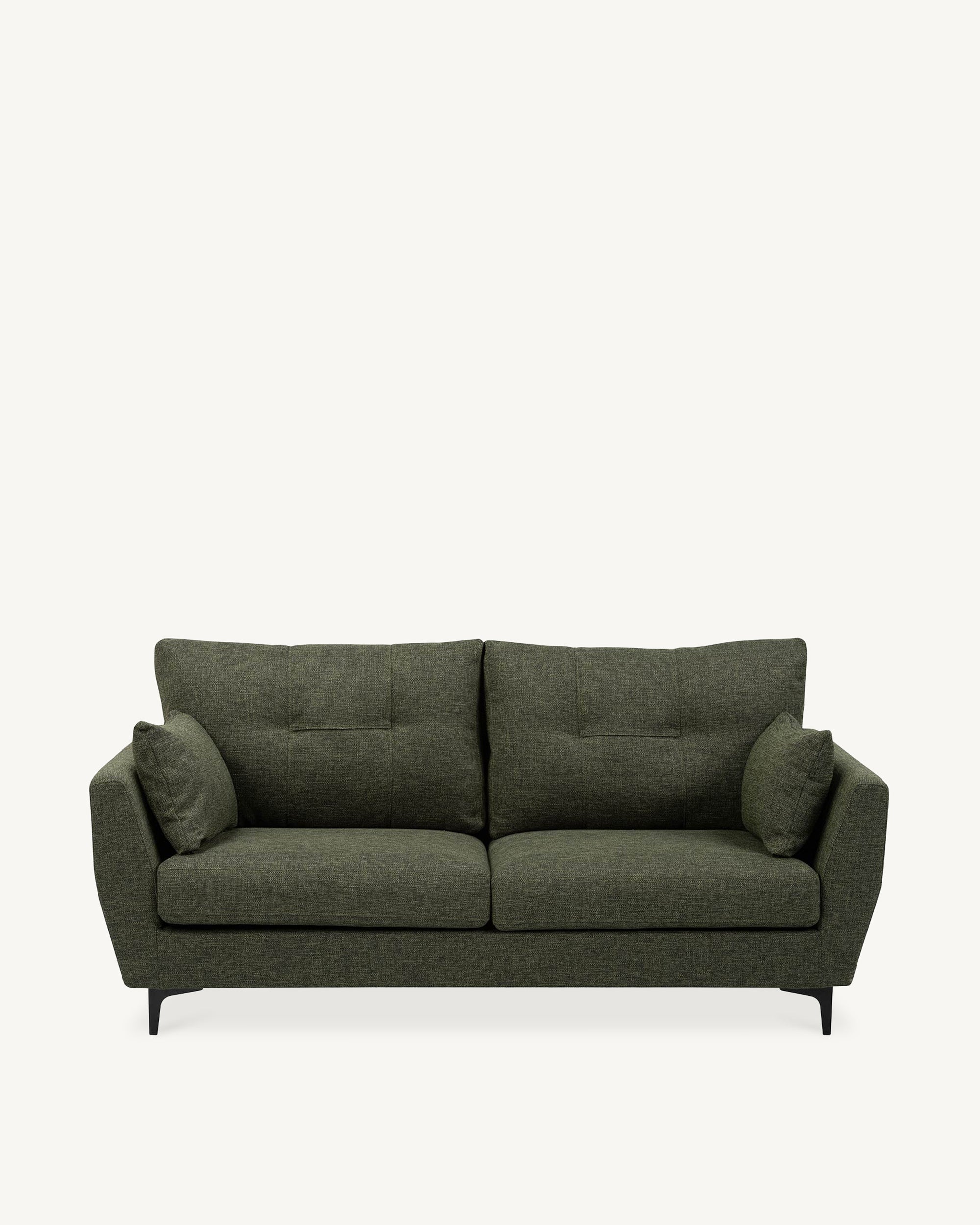 Halmstad 2 Seat Sofa Forest Green Upholstery
