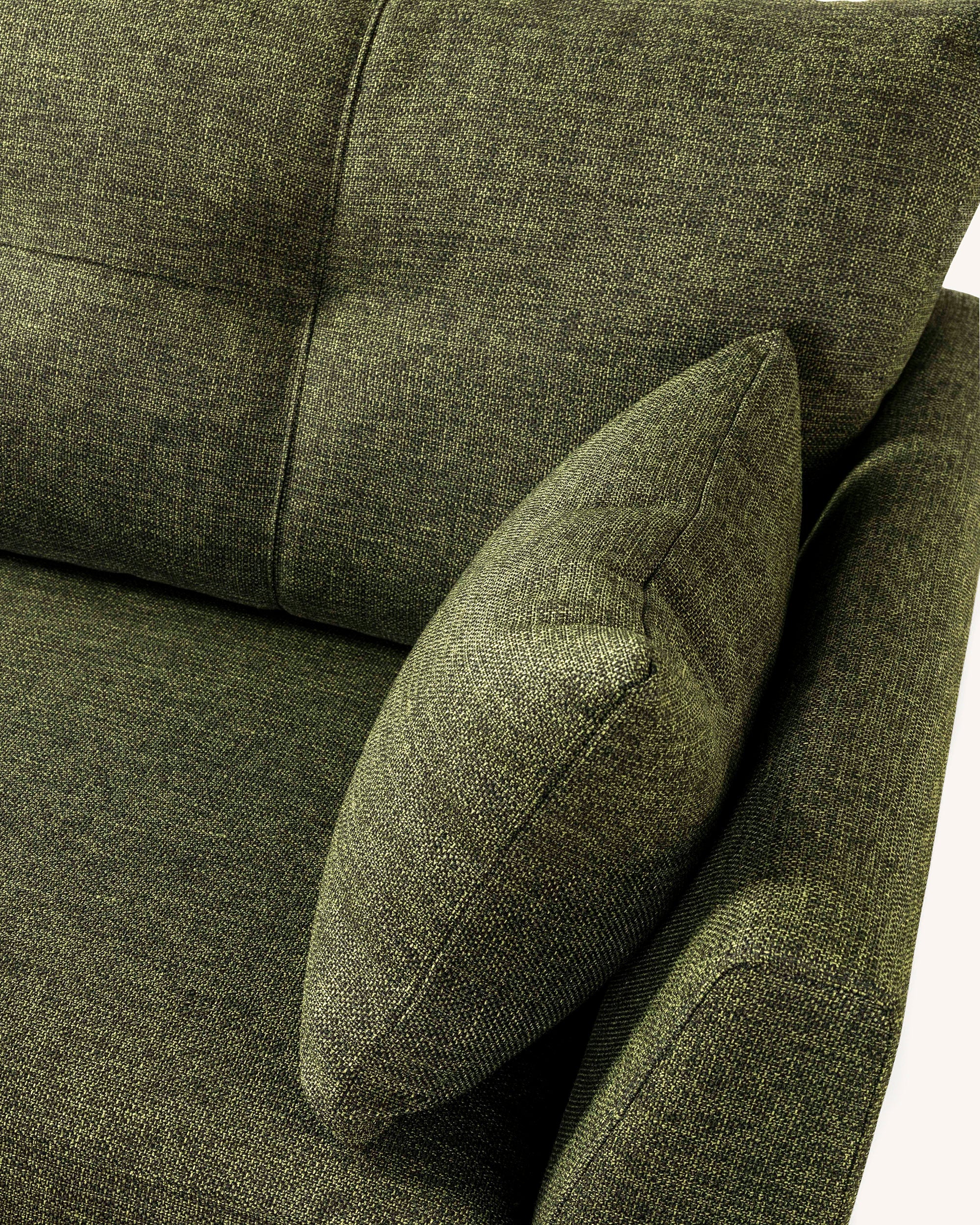 Halmstad 3 Seat Sofa Forest Green Upholstery