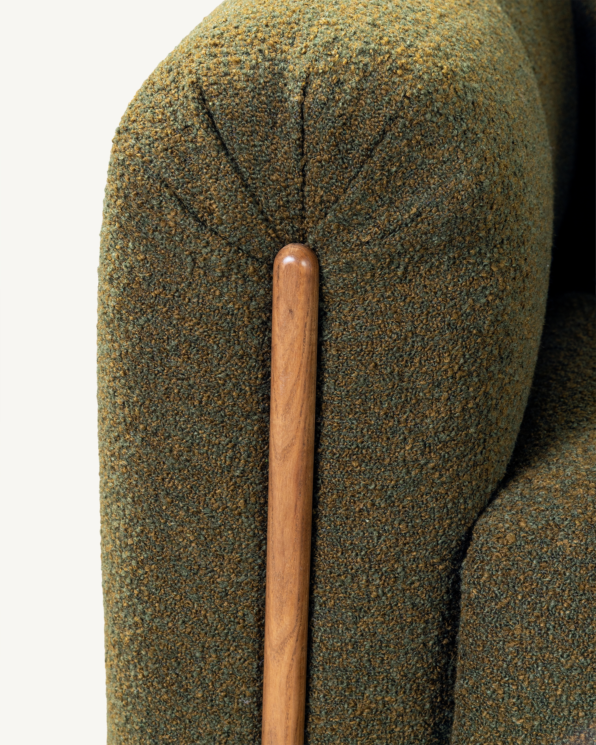 Kurva Sofa 2 Seat - Moss