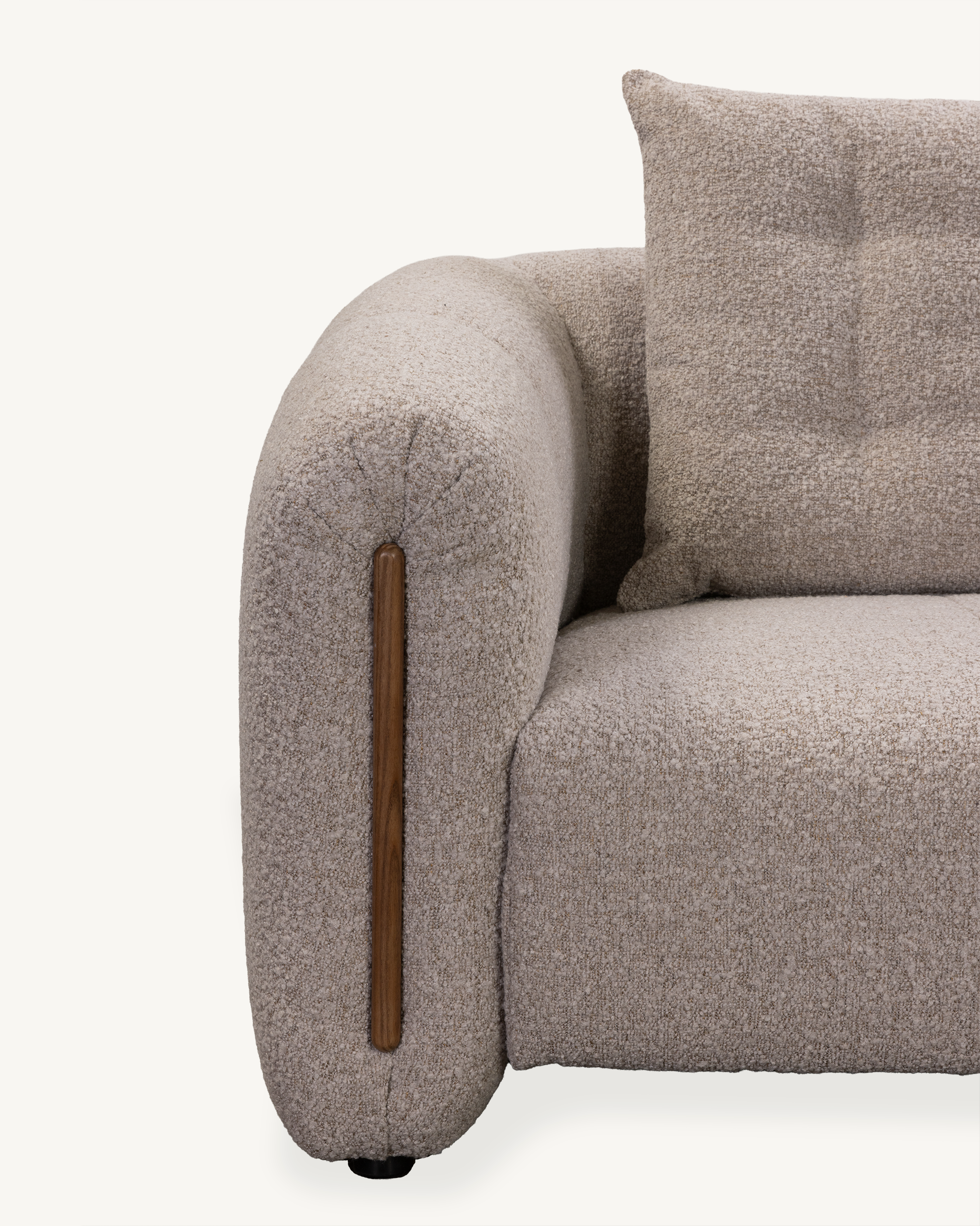 Kurva Sofa 2 Seat - Soft Truffle