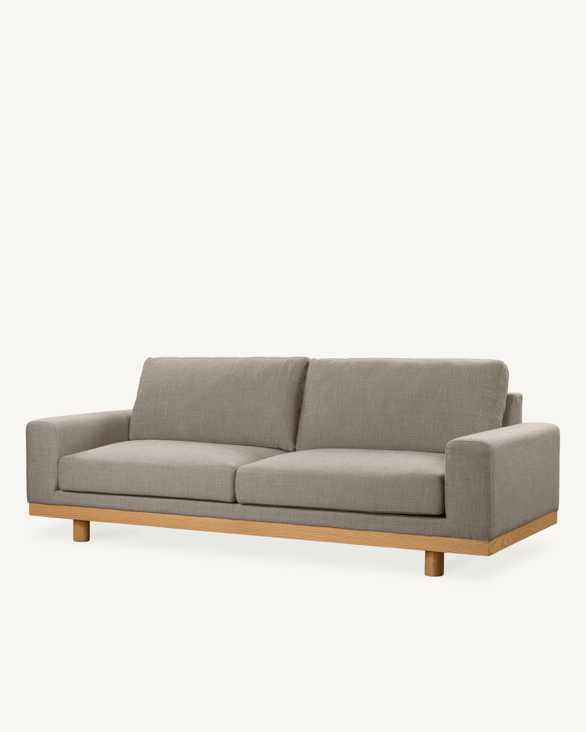 Metsa 3 Seat Sofa - Coconut Husk