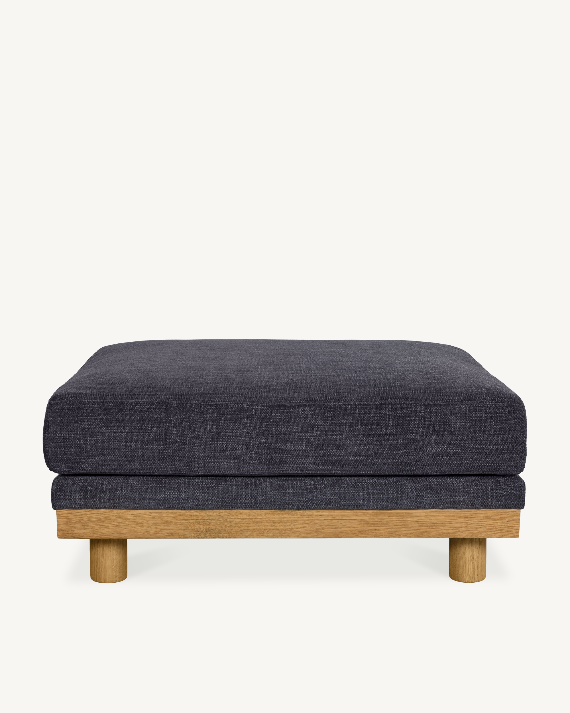 Metsa Sofa Foot Stool - Blue Smoke