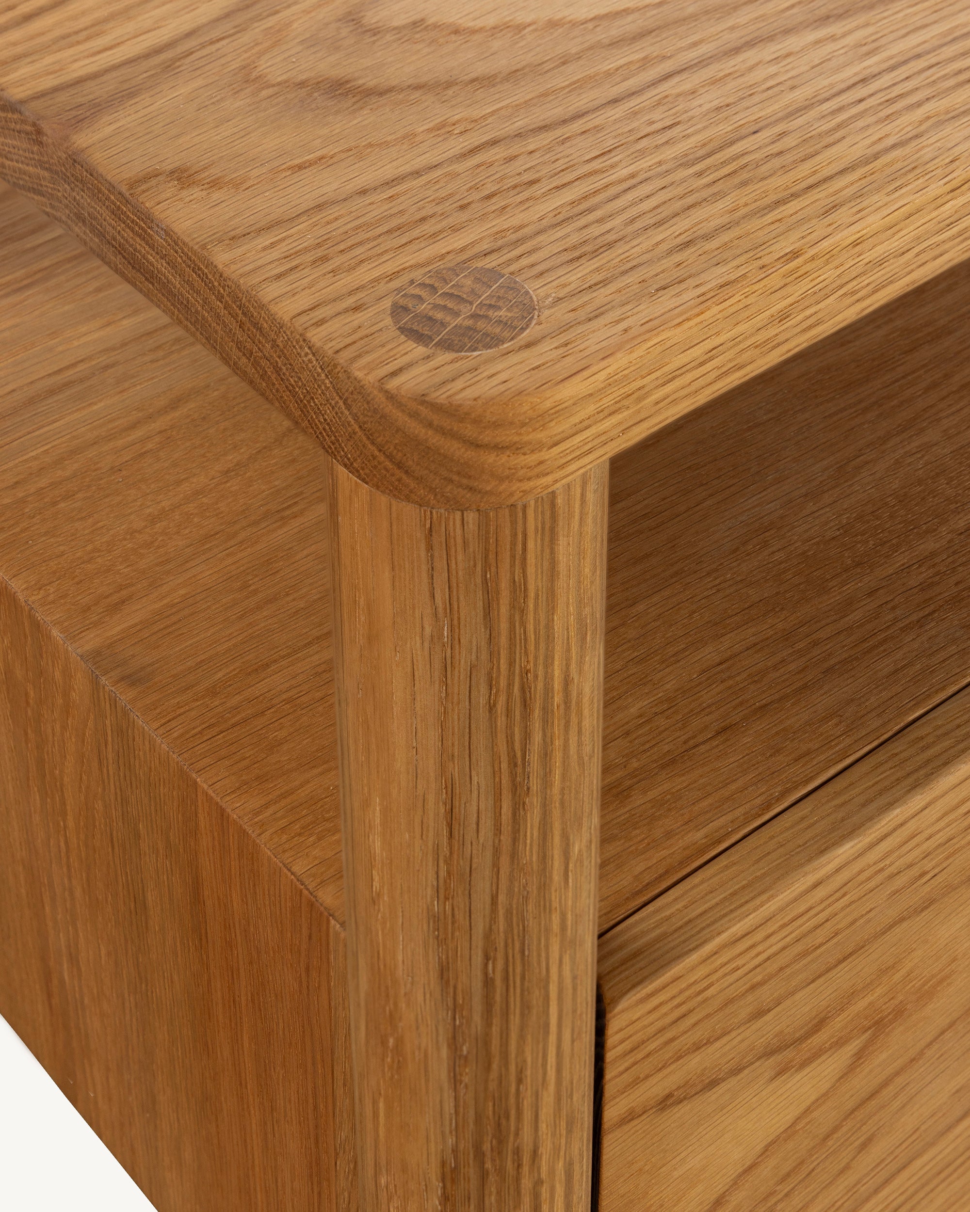 Metsa 01 Solid Oak Night Stand