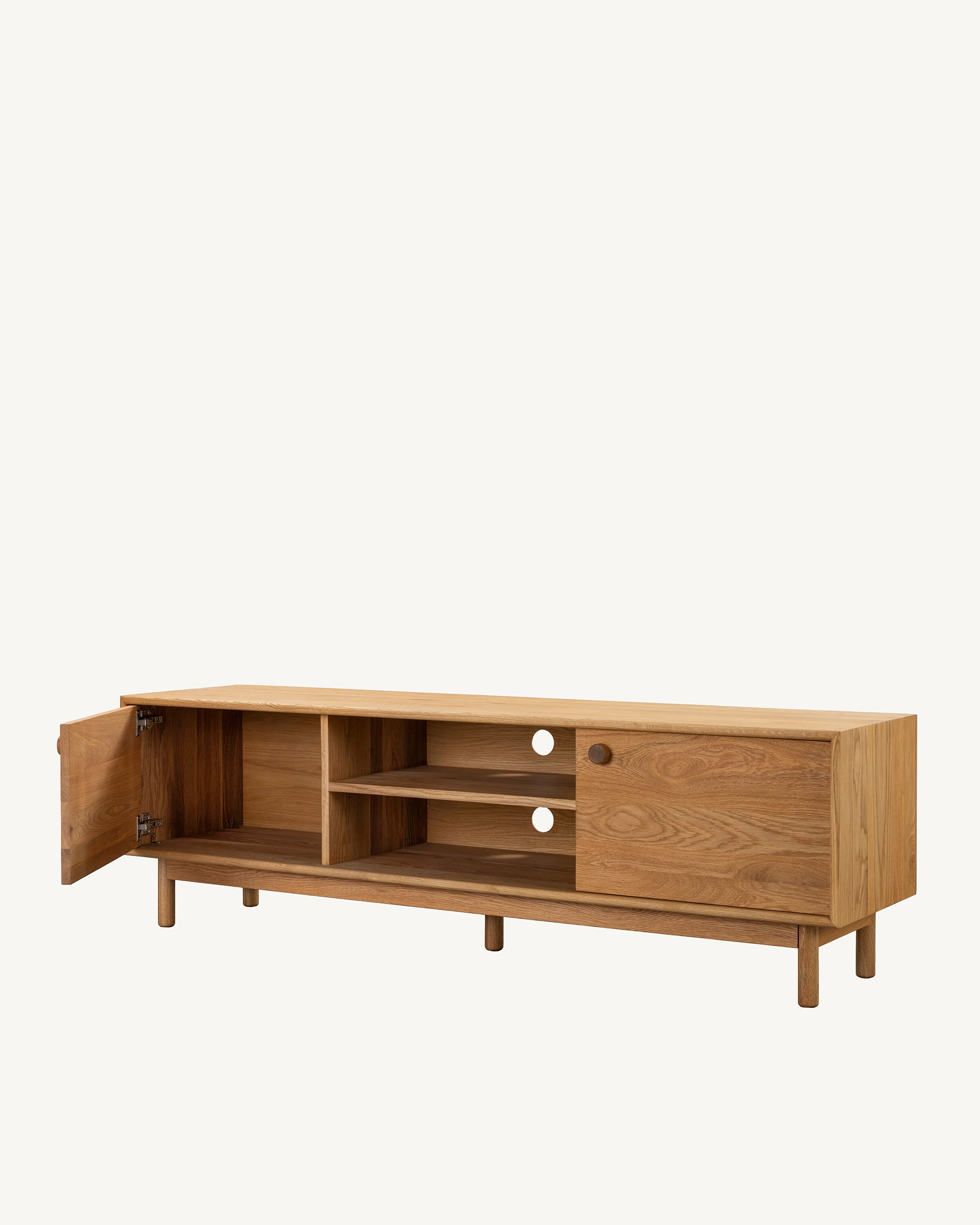 Metsa 02 Solid Oak Credenza