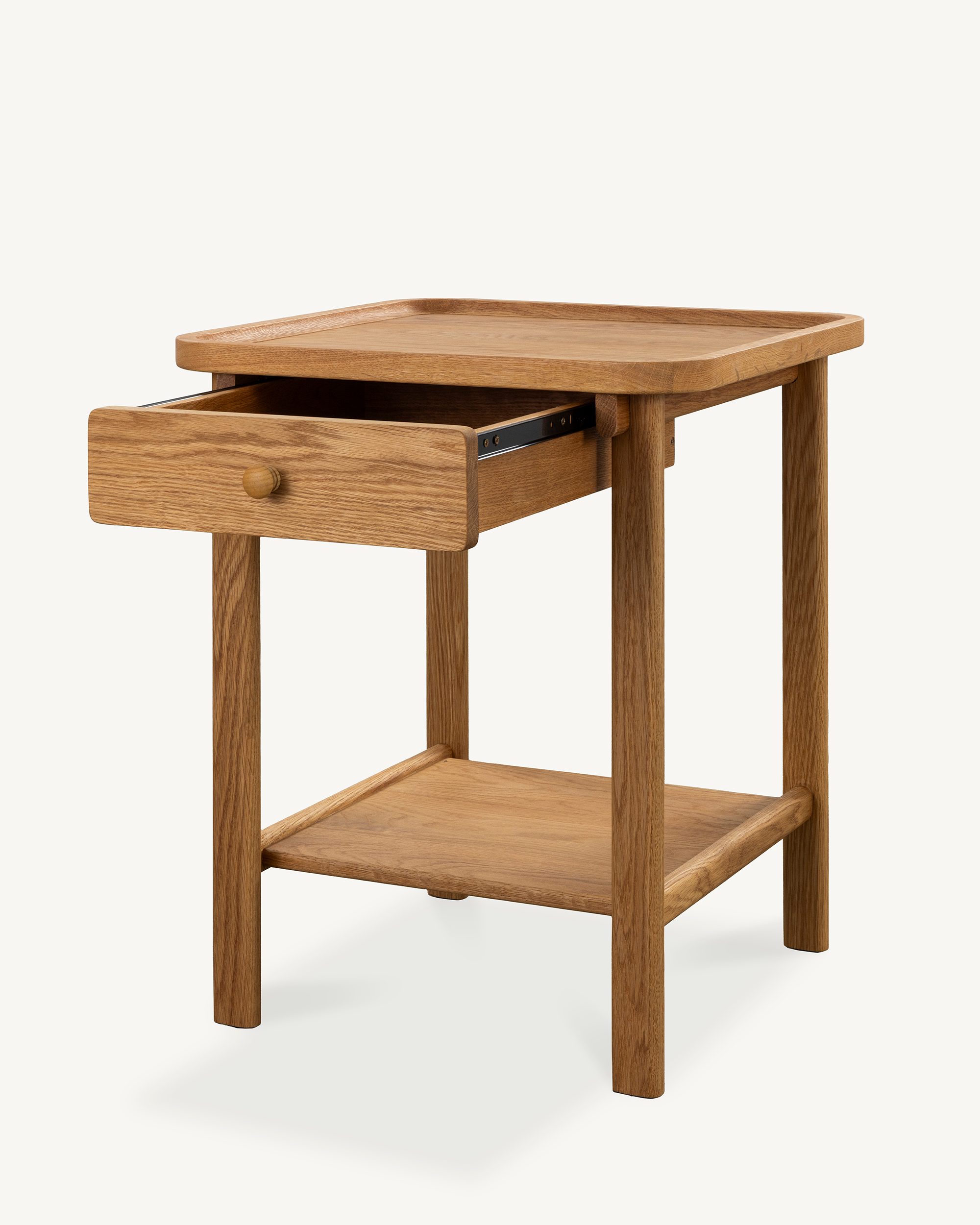 Metsa 02 Night Stand - Oak Oiled