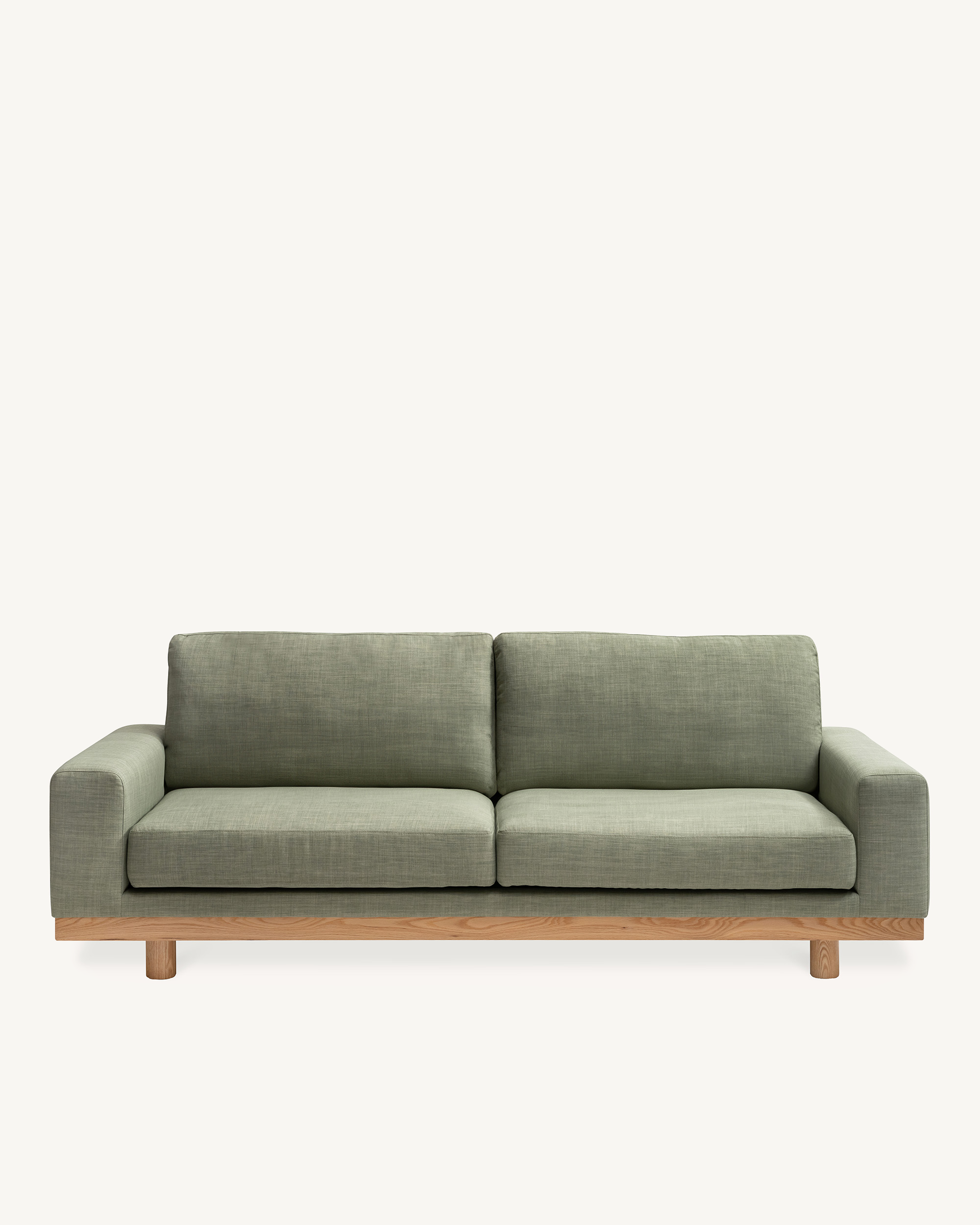 Metsa 3 Seat Sofa - Sage Green