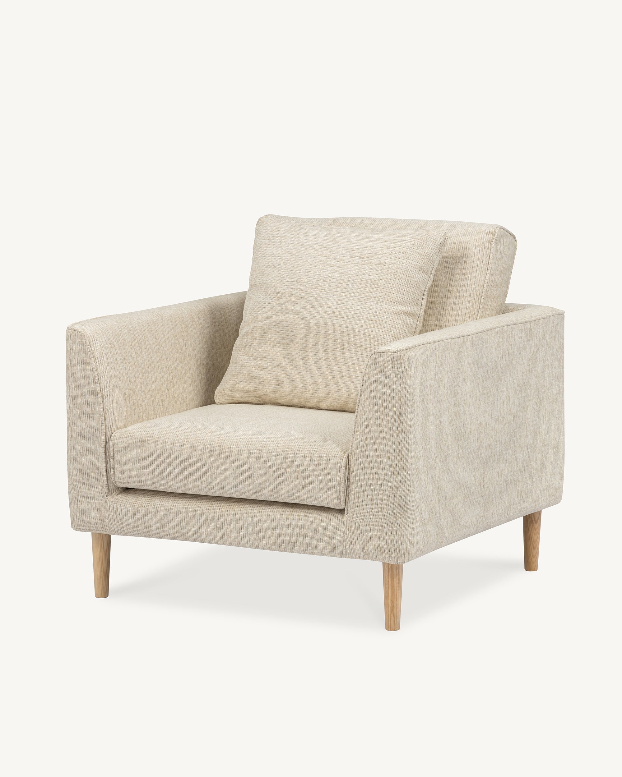 Narvik Armchair Sandstone Upholstery