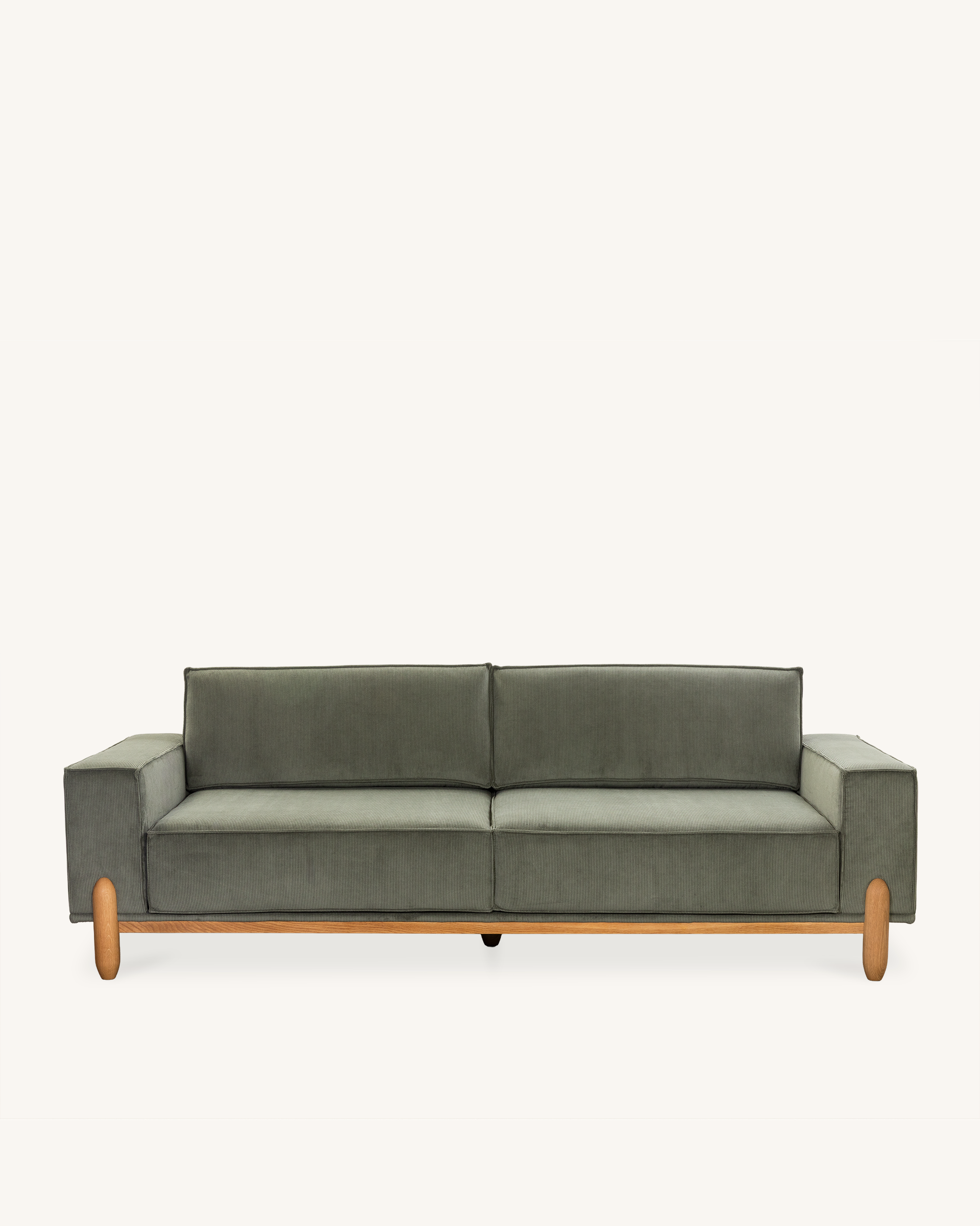 Norrsken 3 Seat Sofa - Eucalyptus