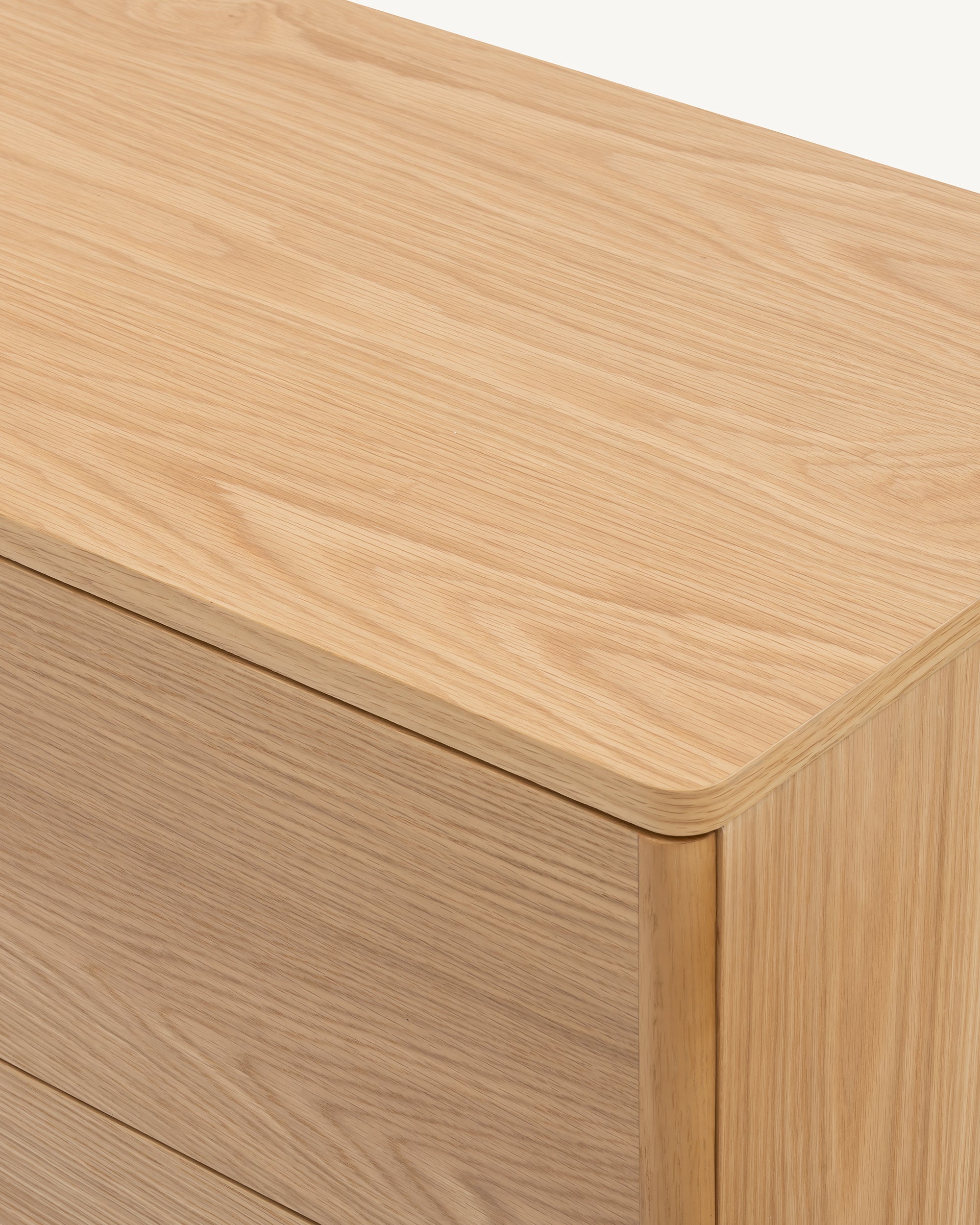 Orrma Oak Wide Chest of 6 Drawers