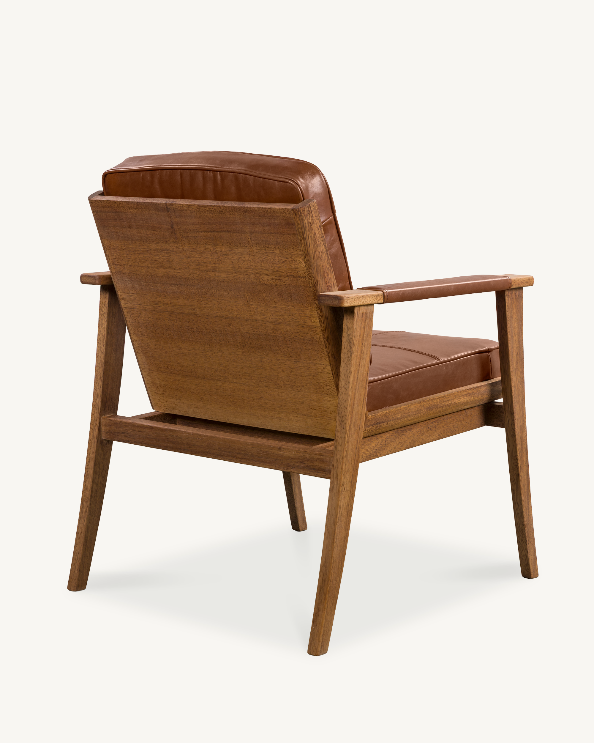 Torva Arm Chair - Brown Leather