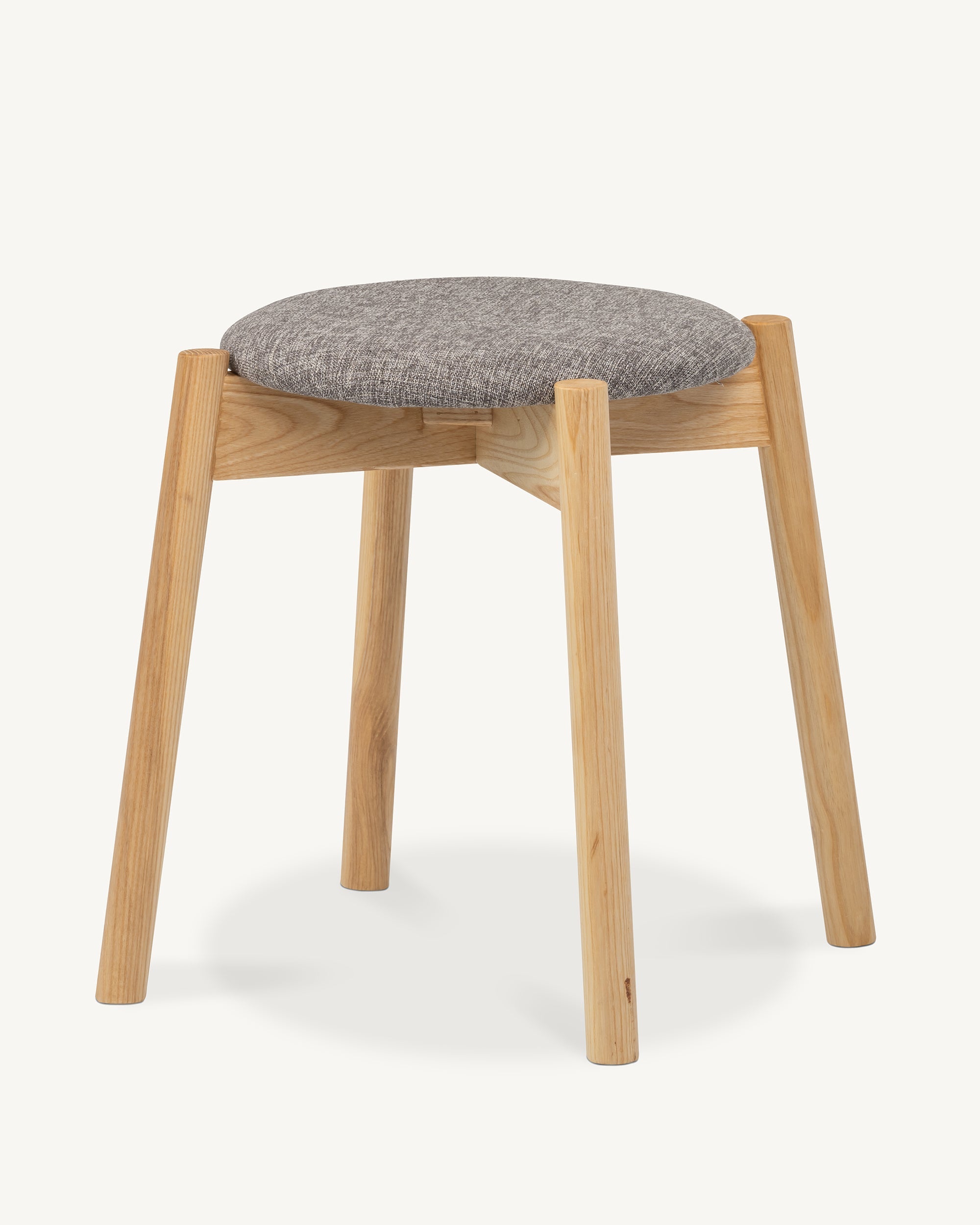 Vara Ash Stool Shale Grey