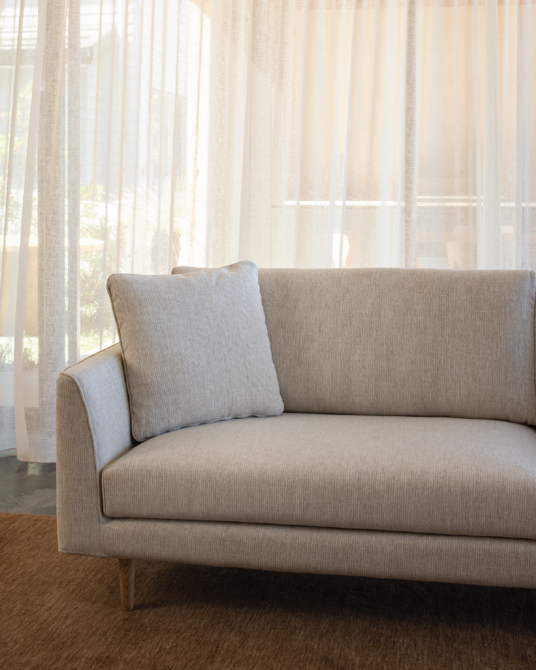 Narvik 4 Seat Sofa - Sandstone